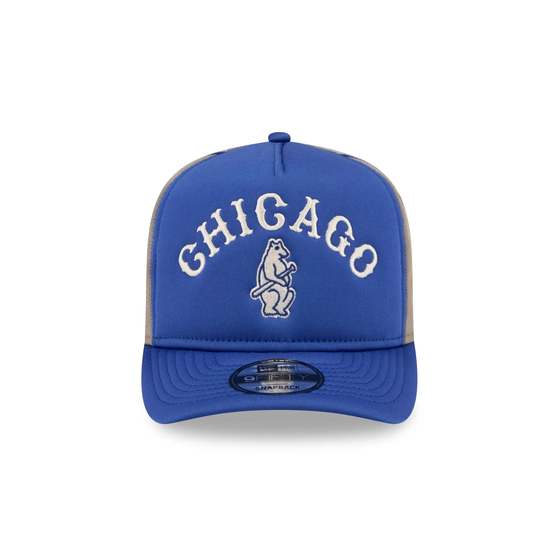 Chicago Cubs Arched 9FIFTY A-Frame Trucker Hat - Image 2