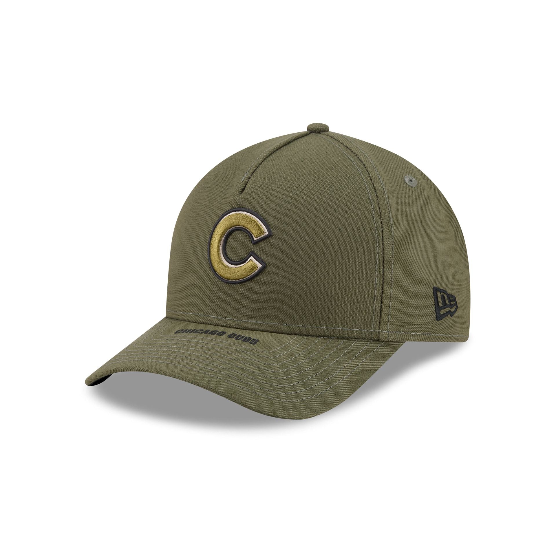 Chicago Cubs Armed Forces Day 2026 9FORTY M-Crown A-Frame Snapback Hat - Image 3
