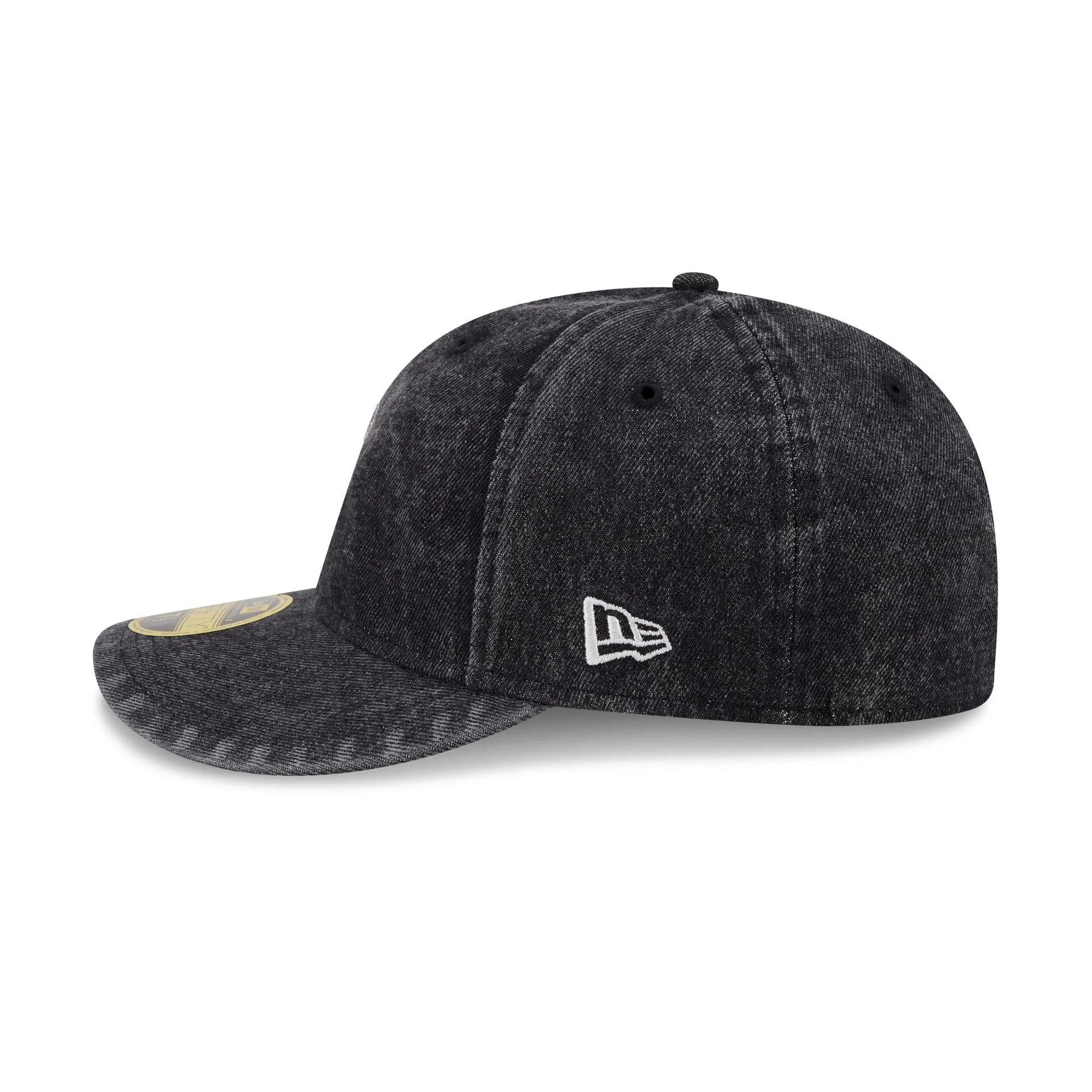 Chicago Cubs Black Denim Low Profile 59FIFTY Fitted Hat - Image 4