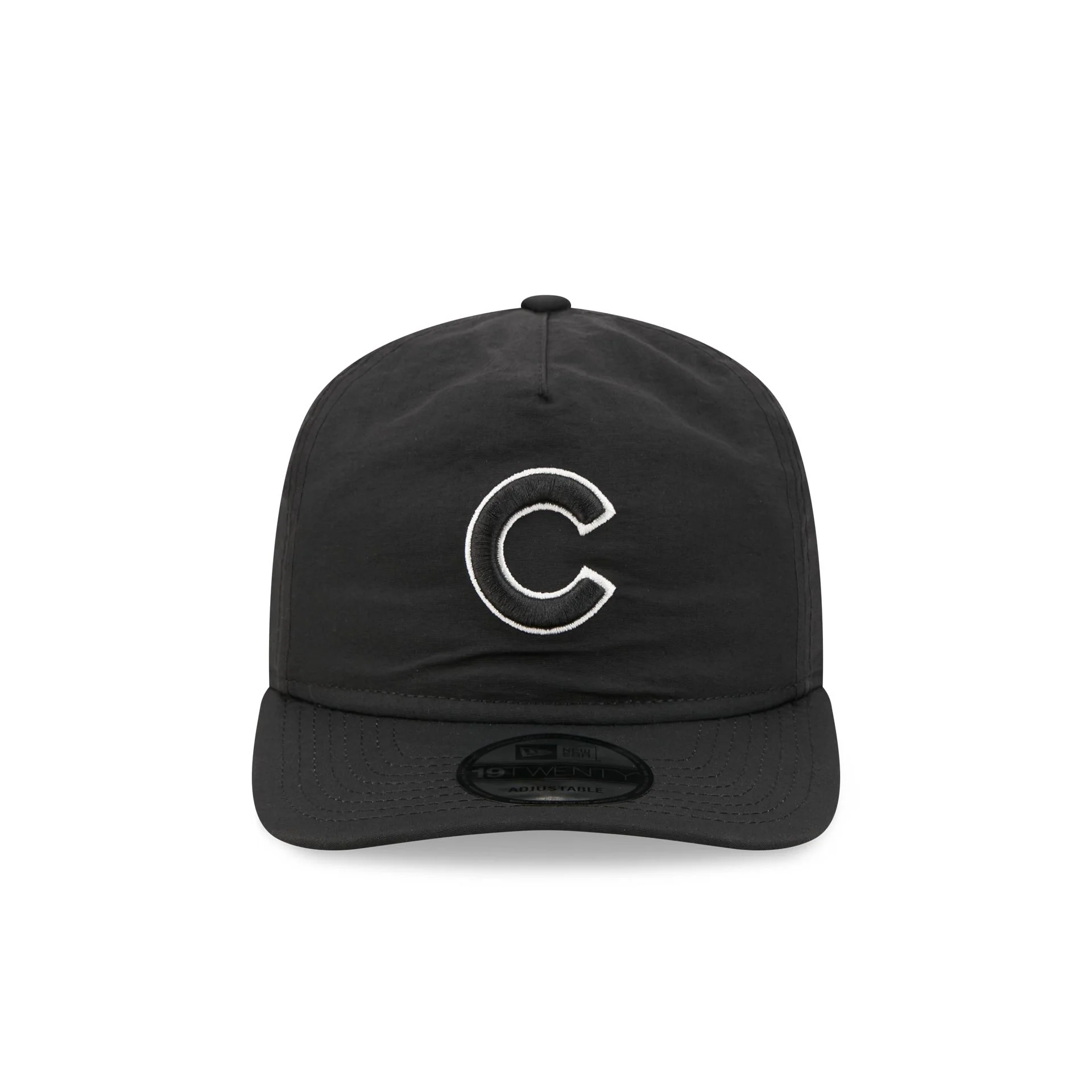 Chicago Cubs Black Nylon 19TWENTY Adjustable Hat - Image 2