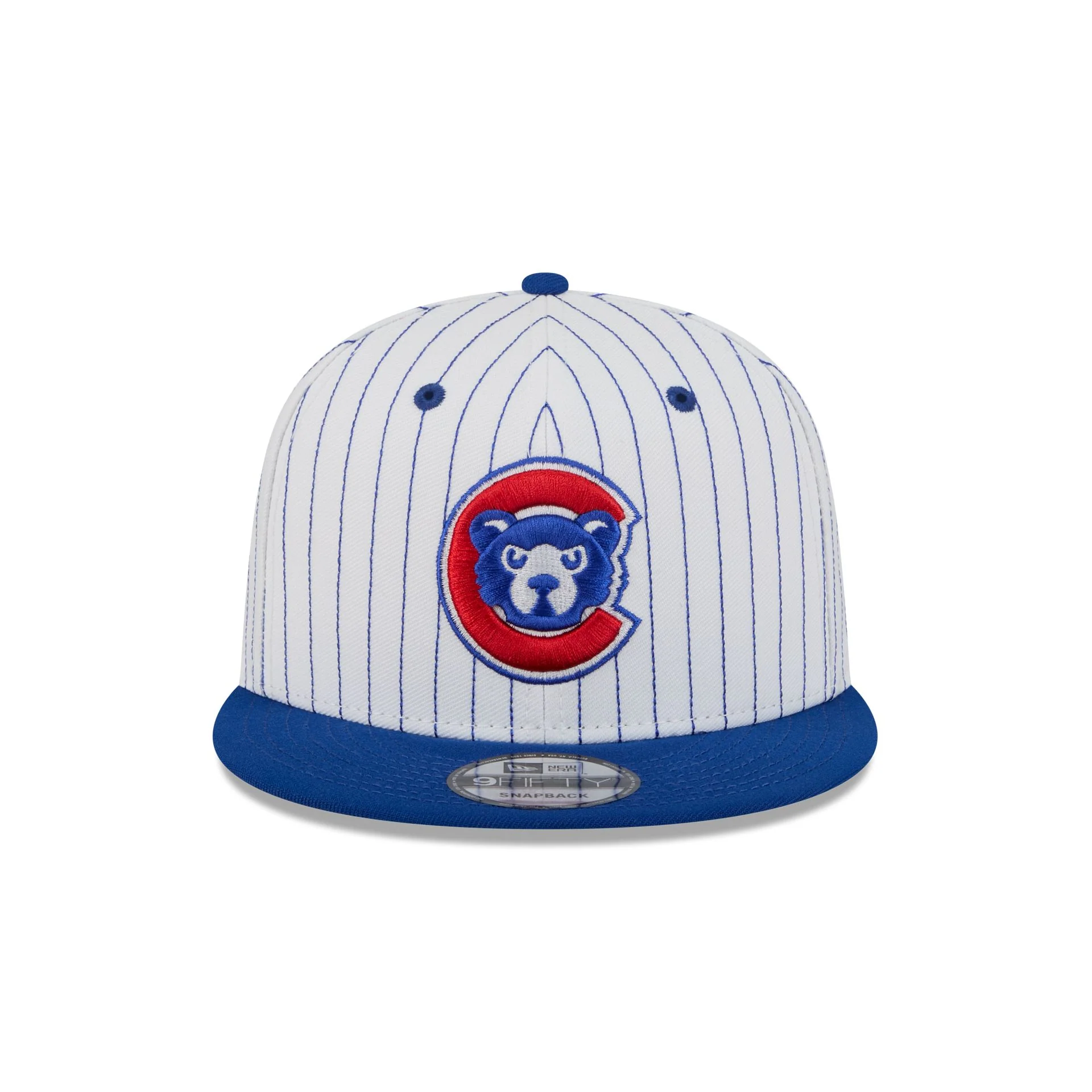 Chicago Cubs Deceptor Pinstripe 9FIFTY Snapback Hat - Image 2