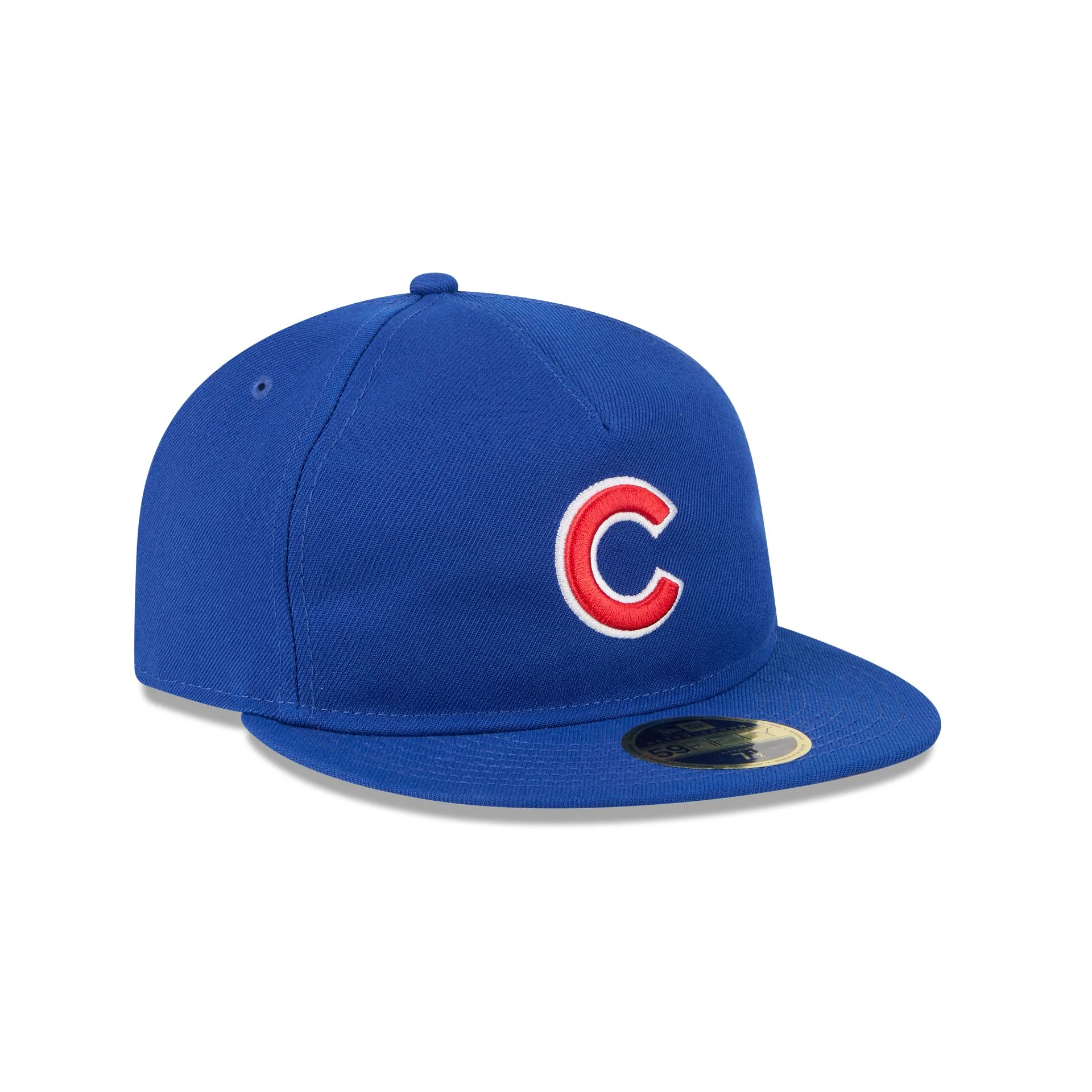 Chicago Cubs Easy Retro Crown 59FIFTY A-Frame Fitted Hat - Image 3