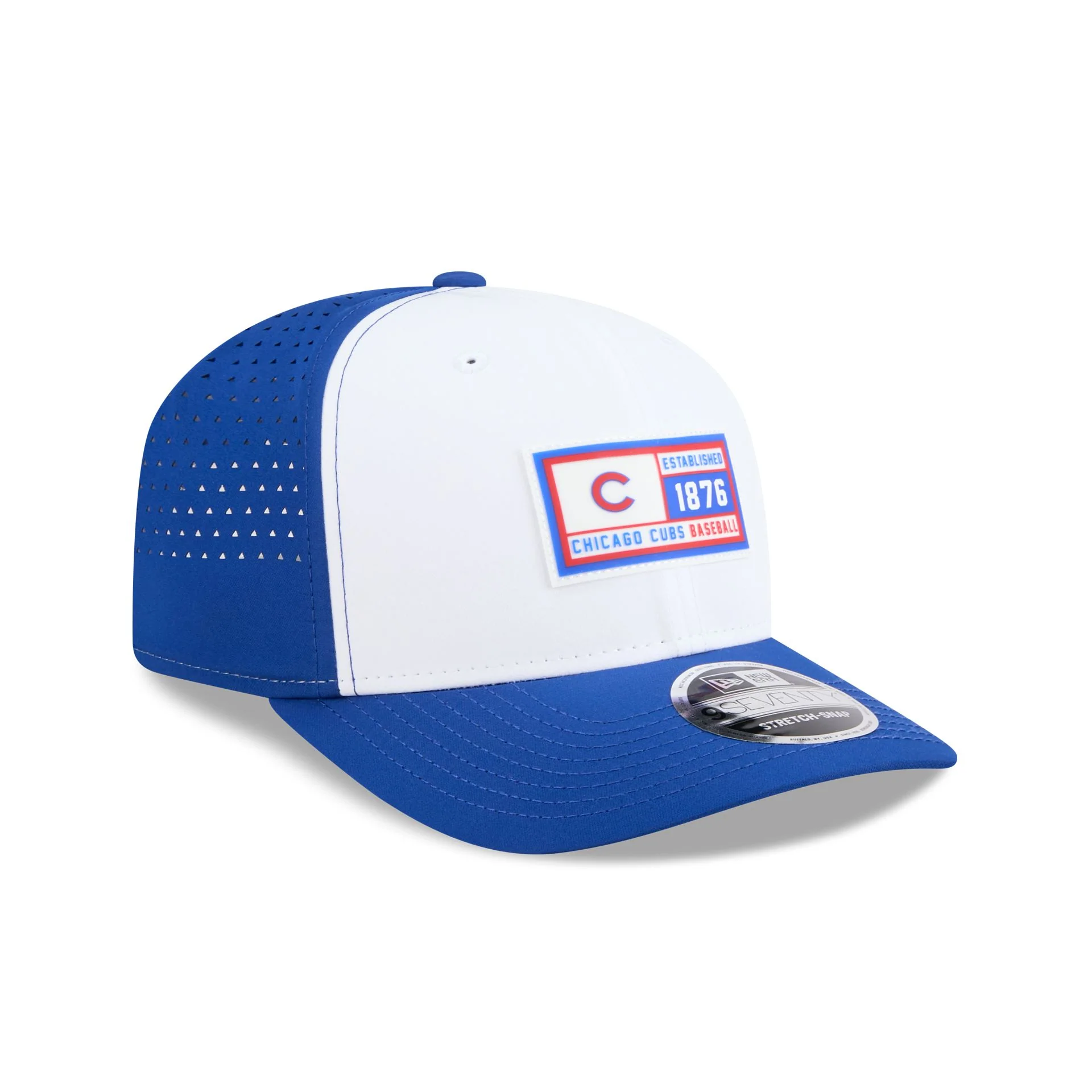 Chicago Cubs Est. Patch 9SEVENTY Stretch-Snap Hat - Image 3