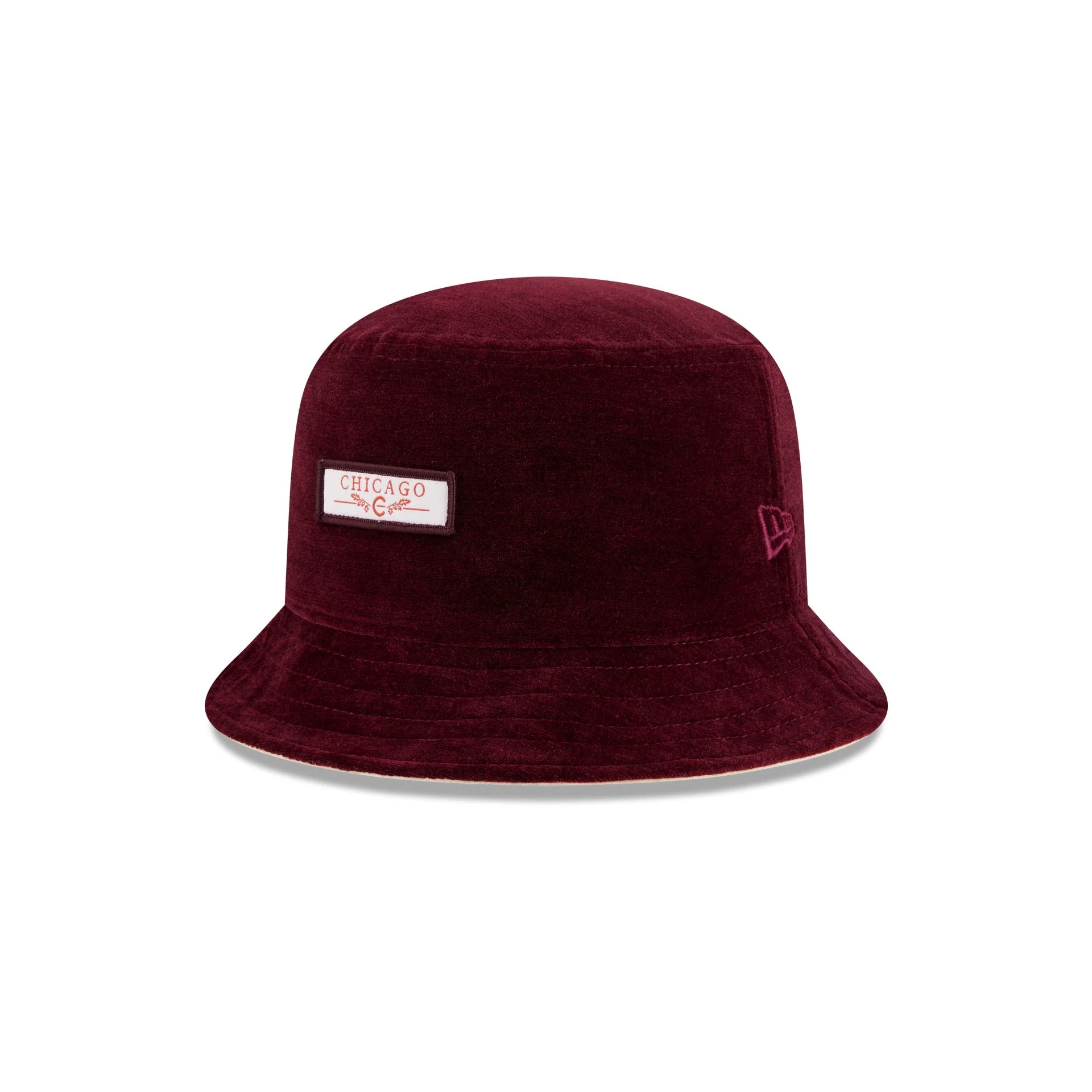 Chicago Cubs Fall Velvet Bucket Hat