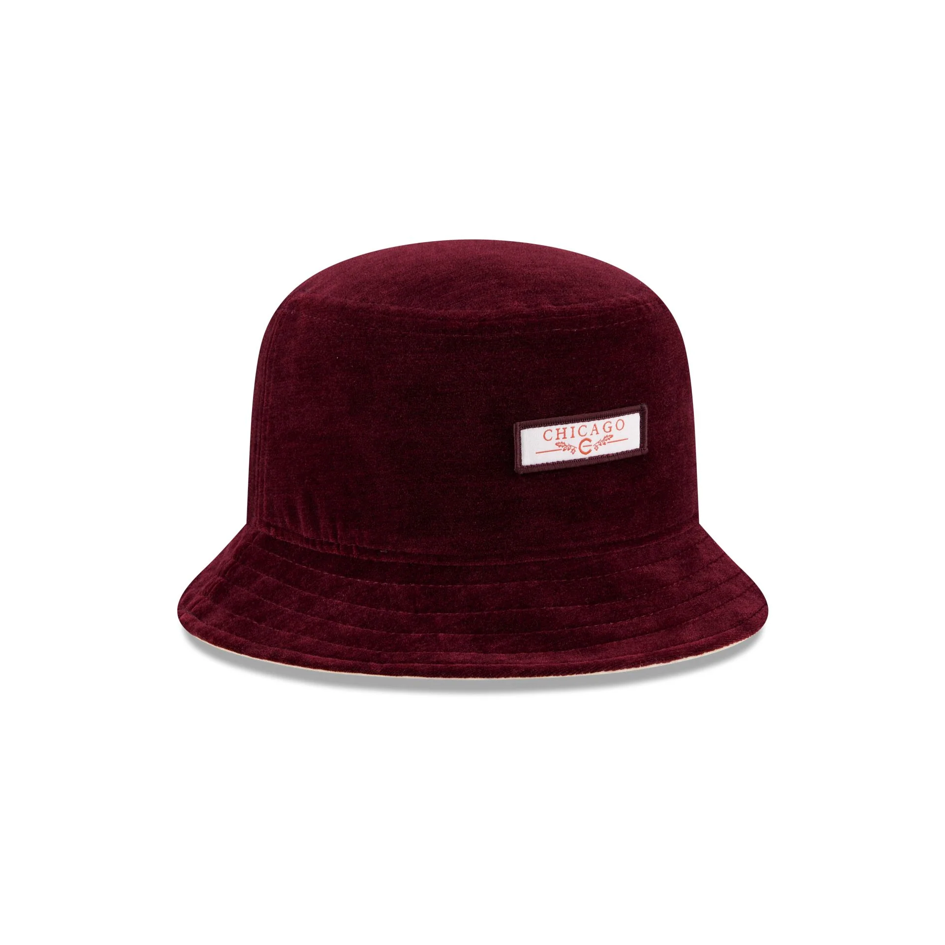 Chicago Cubs Fall Velvet Bucket Hat - Image 3