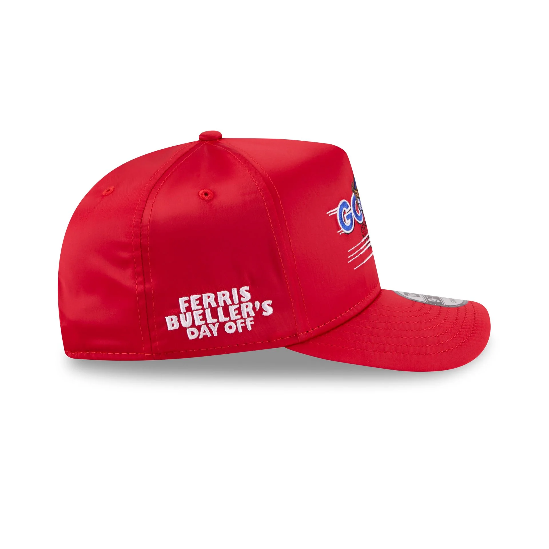 Chicago Cubs Ferris Bueller's Day Off Satin 9FIFTY A-Frame Snapback Hat - Image 4