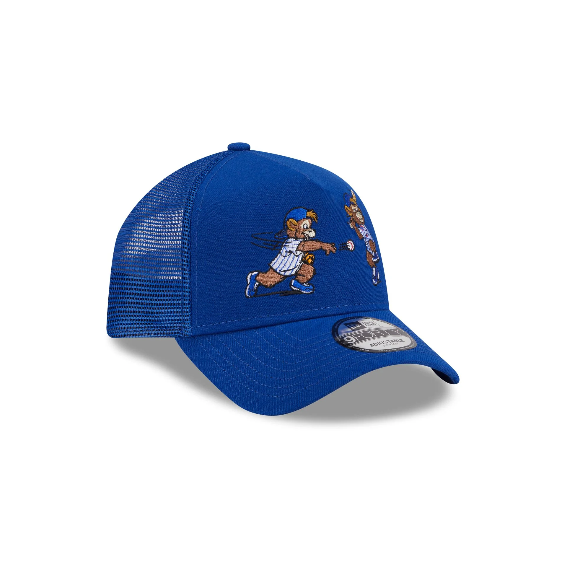 Chicago Cubs Generation Mascots 9FORTY A-Frame Trucker Hat - Image 3