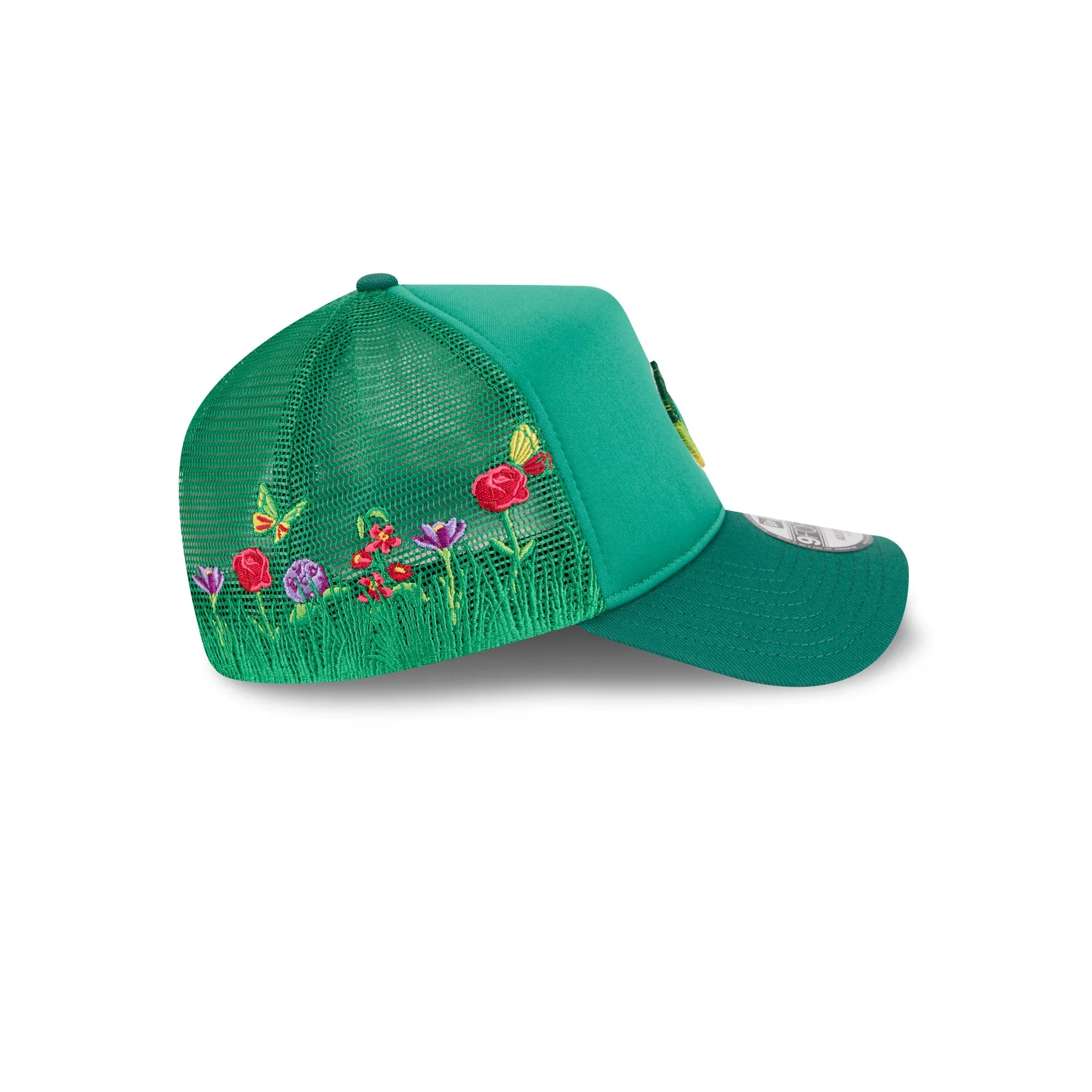 Chicago Cubs Gradient Logo 9FORTY A-Frame Trucker Hat - Image 5