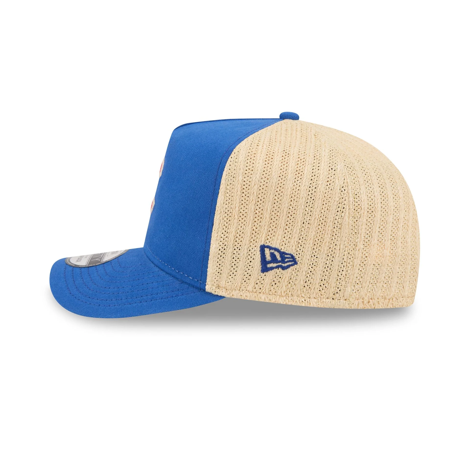 Chicago Cubs Grained 9FIFTY A-Frame Snapback Hat - Image 4