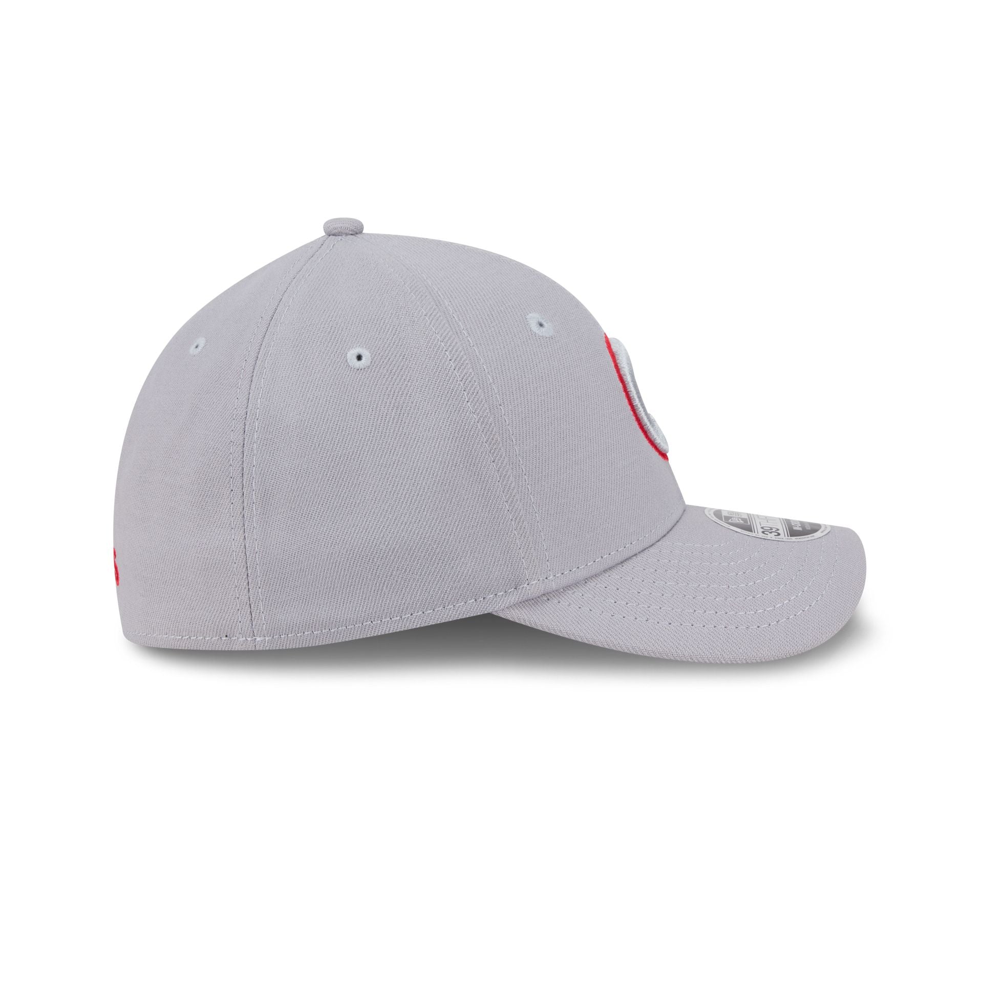 Chicago Cubs Gray 39THIRTY M-Crown Stretch Fit Hat - Image 5