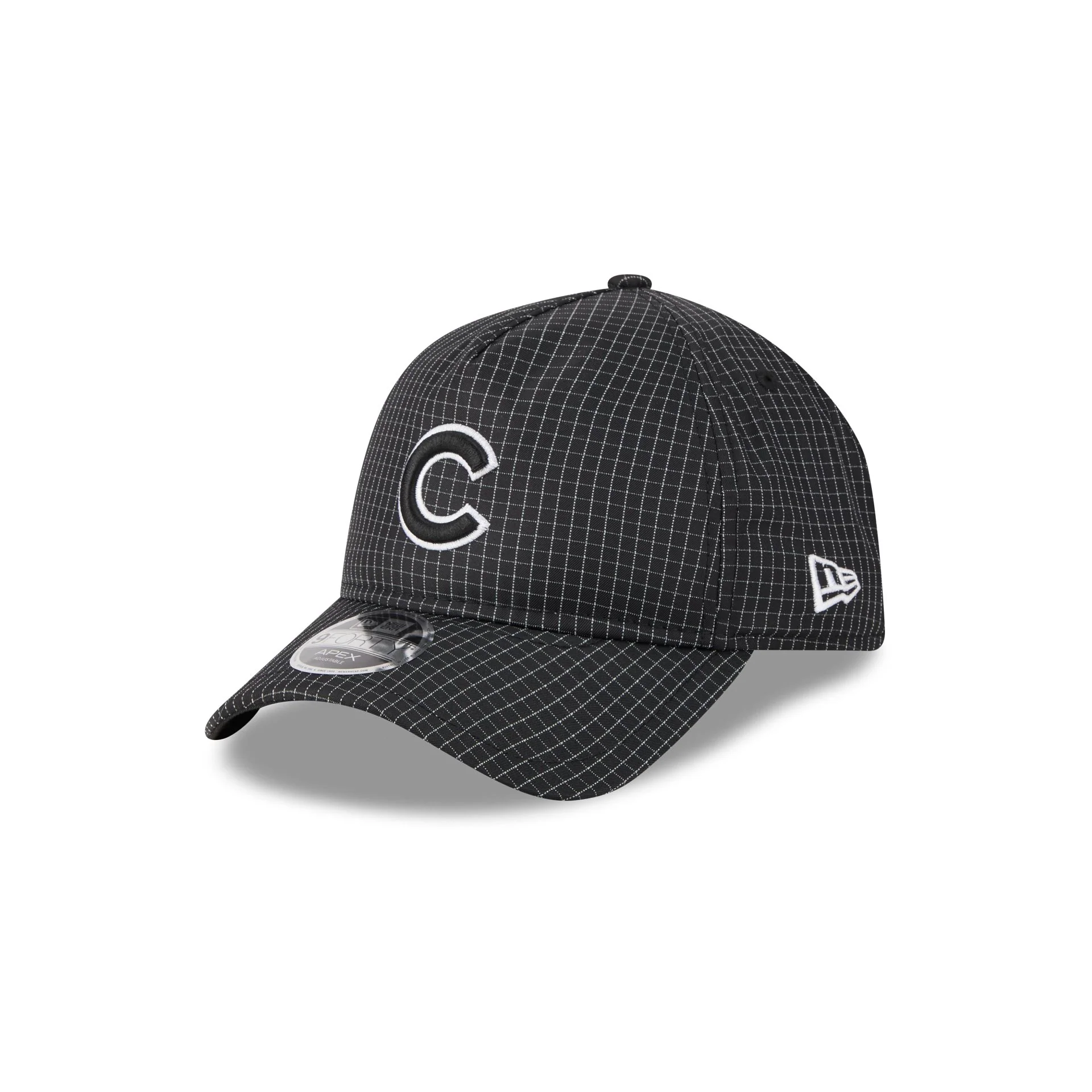 Chicago Cubs Grid 9FORTY APEX Snapback Hat