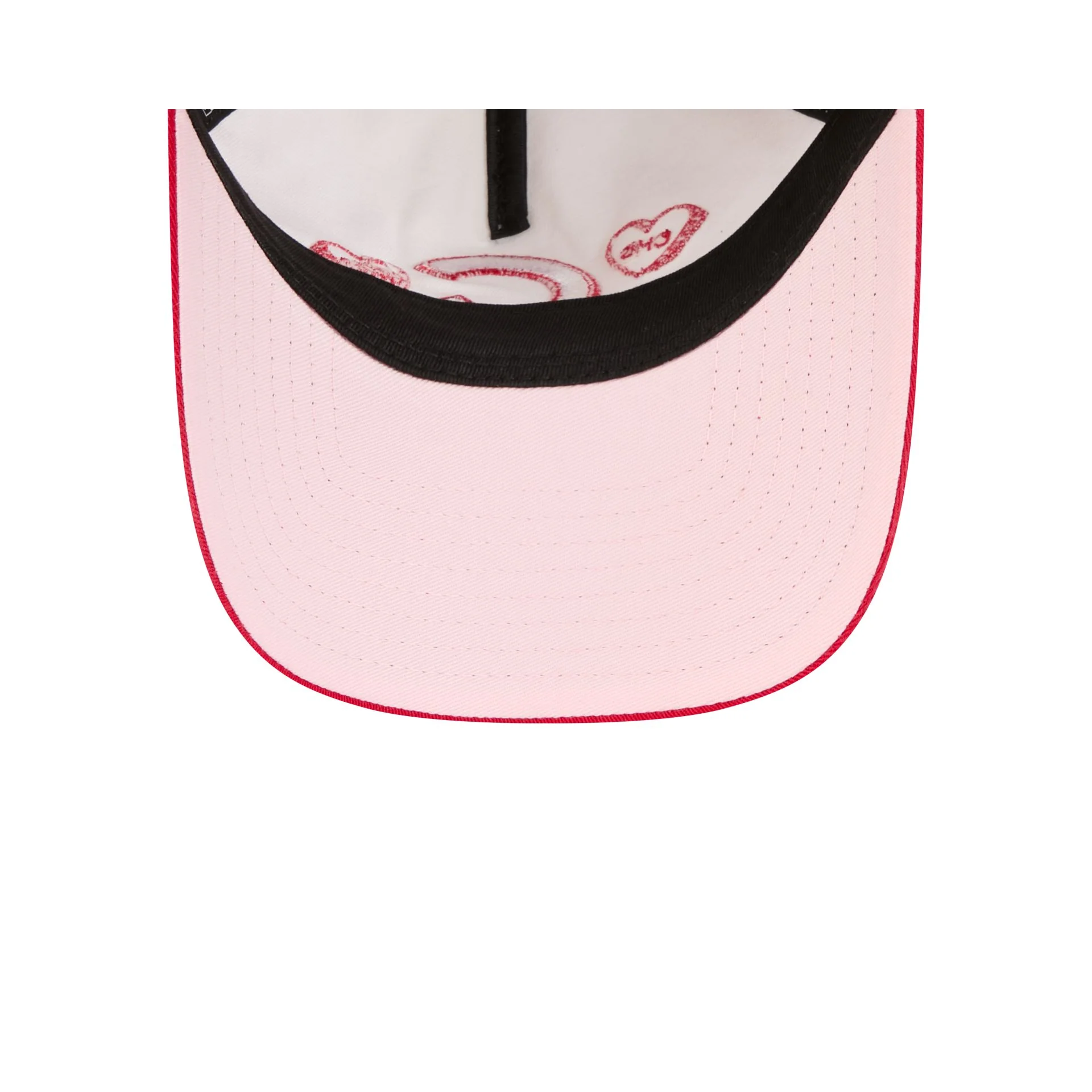 Chicago Cubs Heart 9TWENTY A-Frame Adjustable Hat - Image 7
