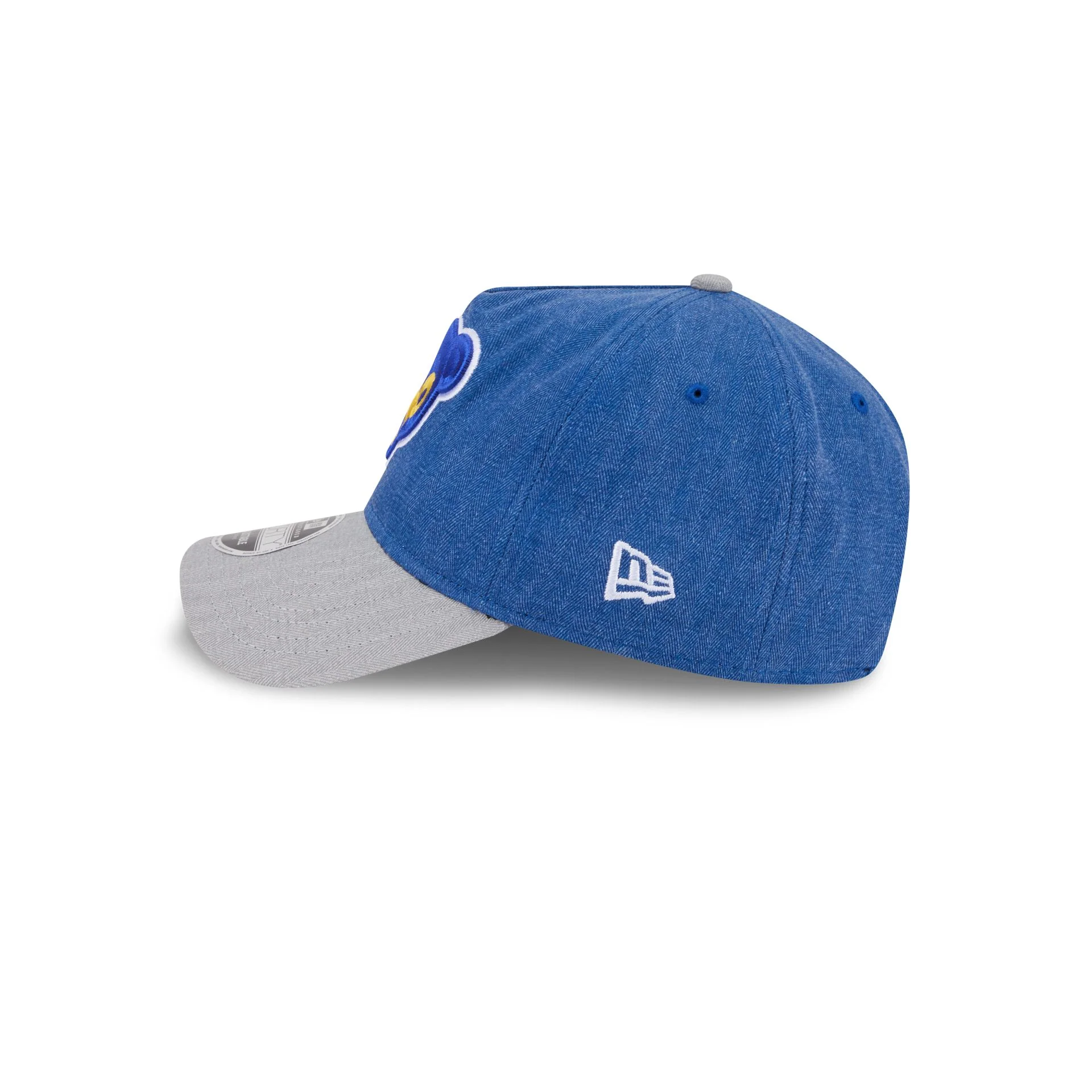 Chicago Cubs Herringbone Team Colors 9FORTY A-Frame Adjustable Hat - Image 4