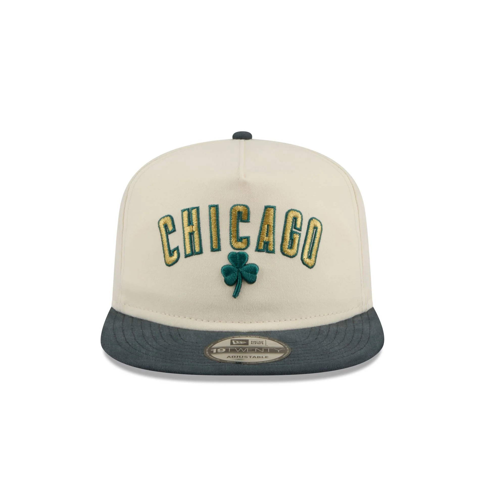 Chicago Cubs Metallic Logo 19TWENTY Adjustable Hat - Image 2