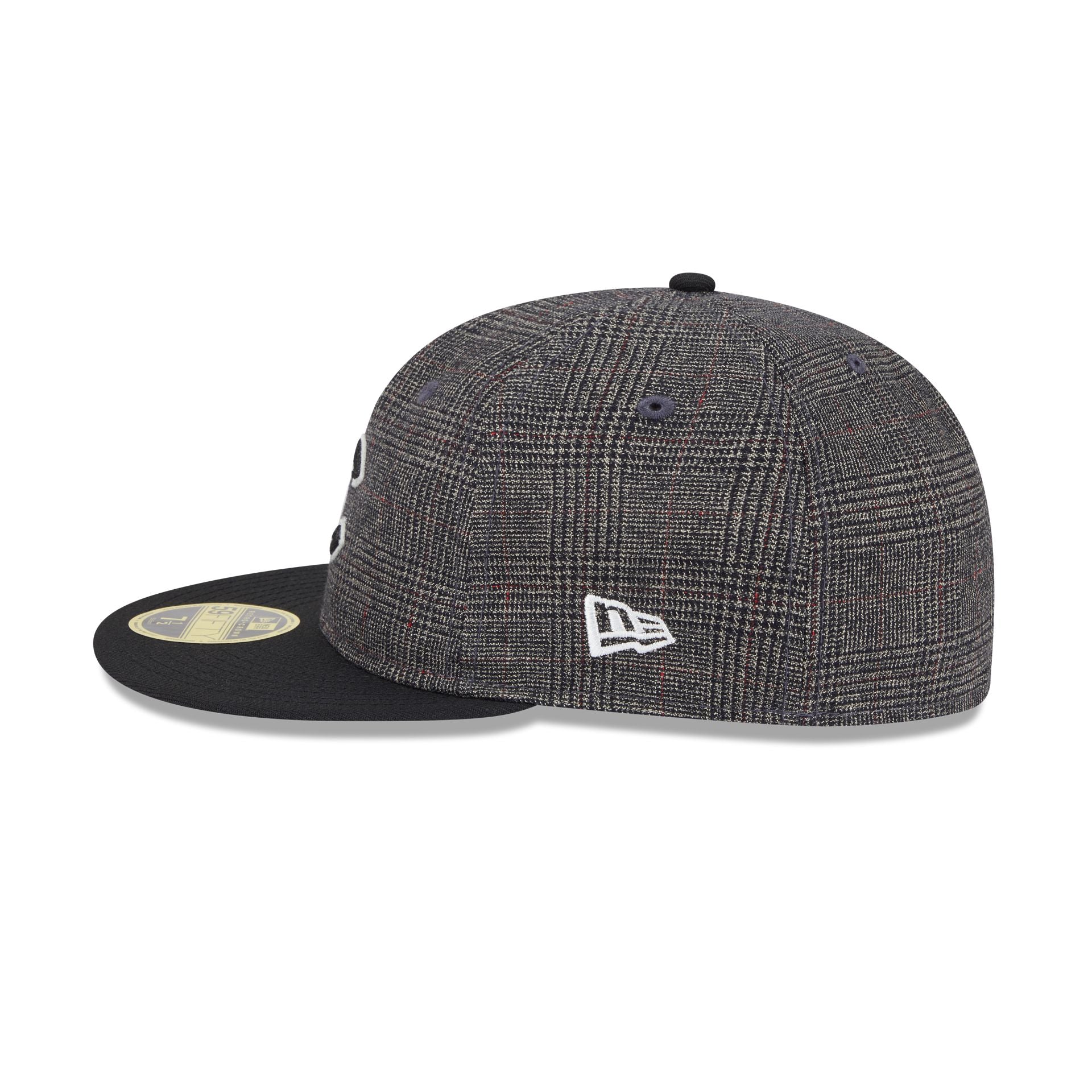 Chicago Cubs Plaid Retro Crown 59FIFTY Fitted Hat - Image 4