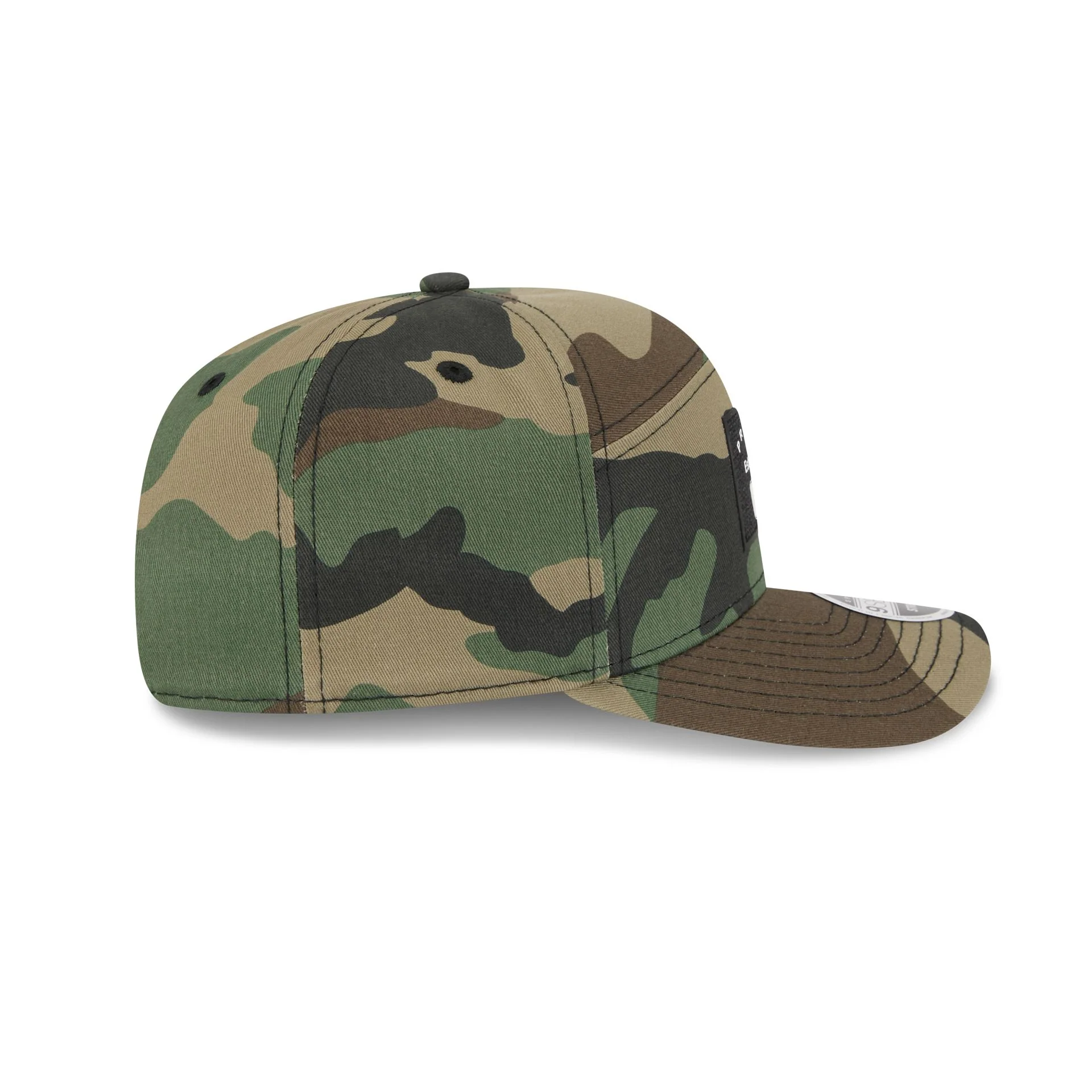 Chicago Cubs Property of Patch Camo Split Panel 9SEVENTY Stretch-Snap Hat - Image 5