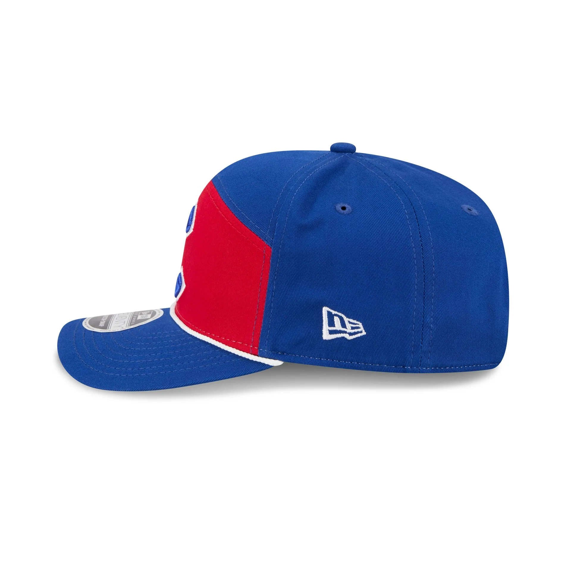 Chicago Cubs Split Panel 9SEVENTY Stretch-Snap Hat - Image 4