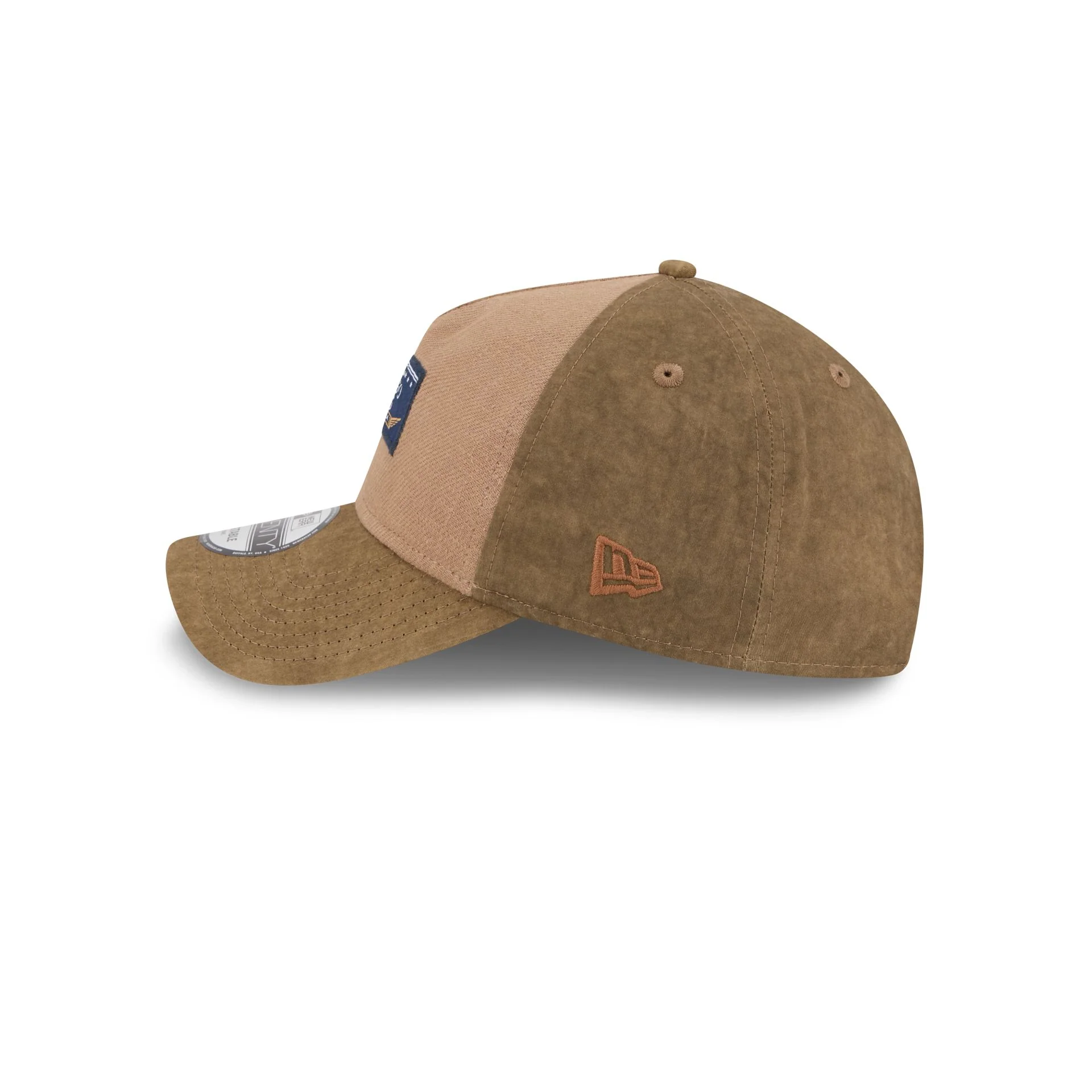 Chicago Cubs Utility Linen 9TWENTY A-Frame Adjustable Hat - Image 5