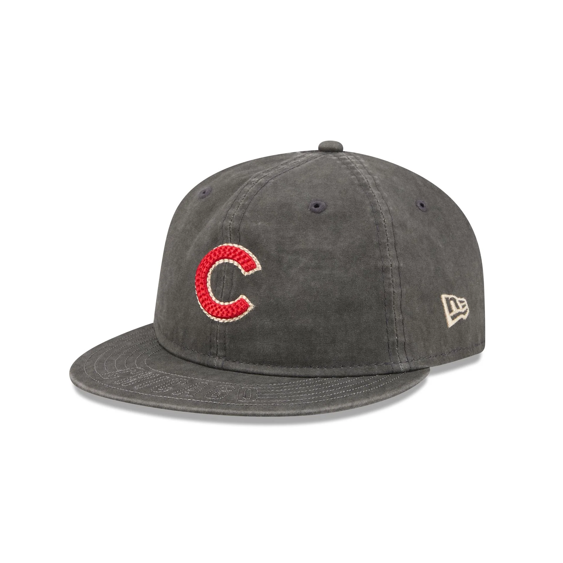Chicago Cubs Visor Stitch Retro Crown 59FIFTY Fitted Hat