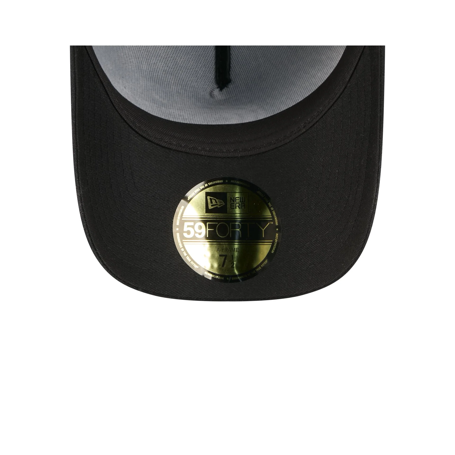 Chicago Cubs Waxed Canvas Black 59FORTY A-Frame Fitted Hat - Image 7