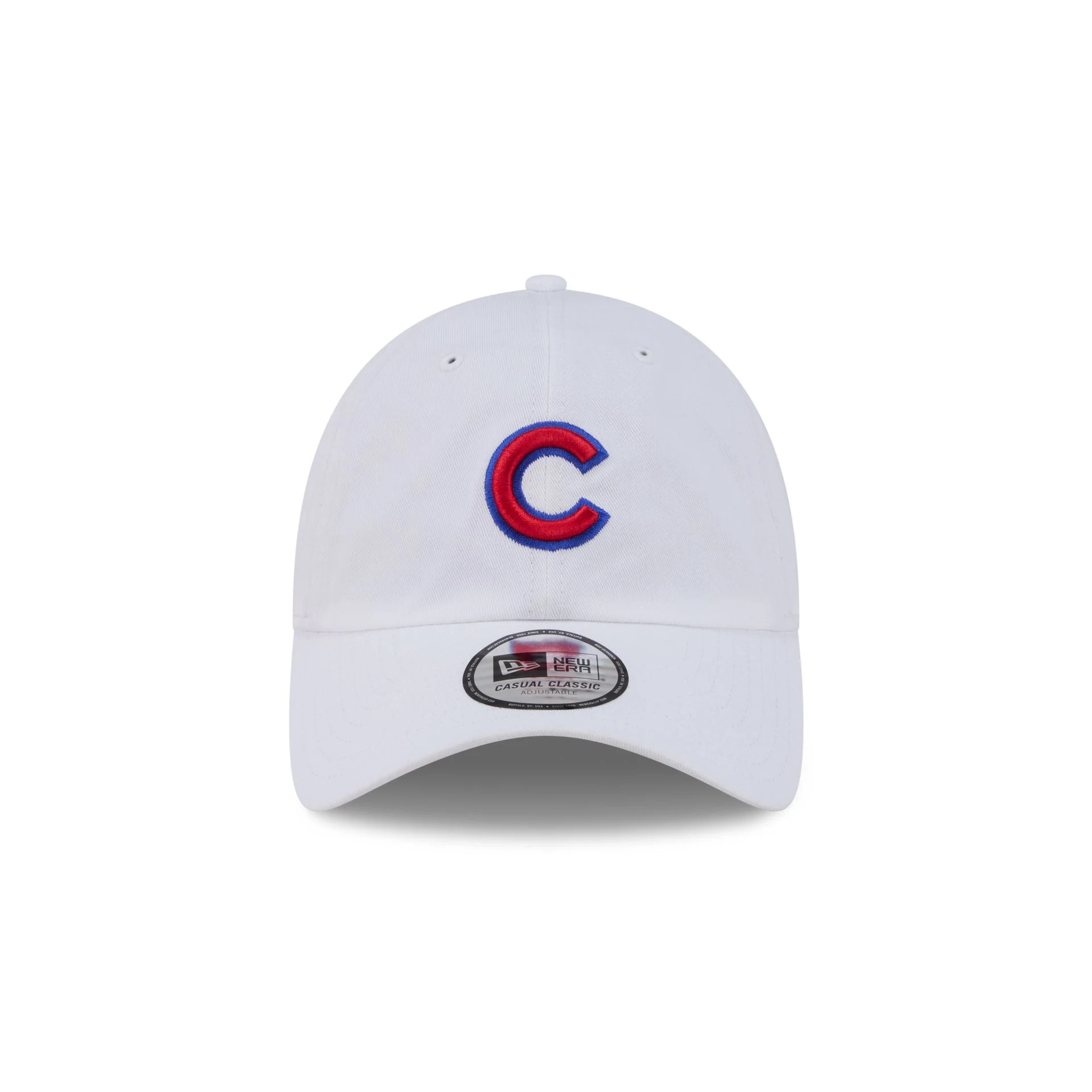 Chicago Cubs White Casual Classic Adjustable Hat - Image 2