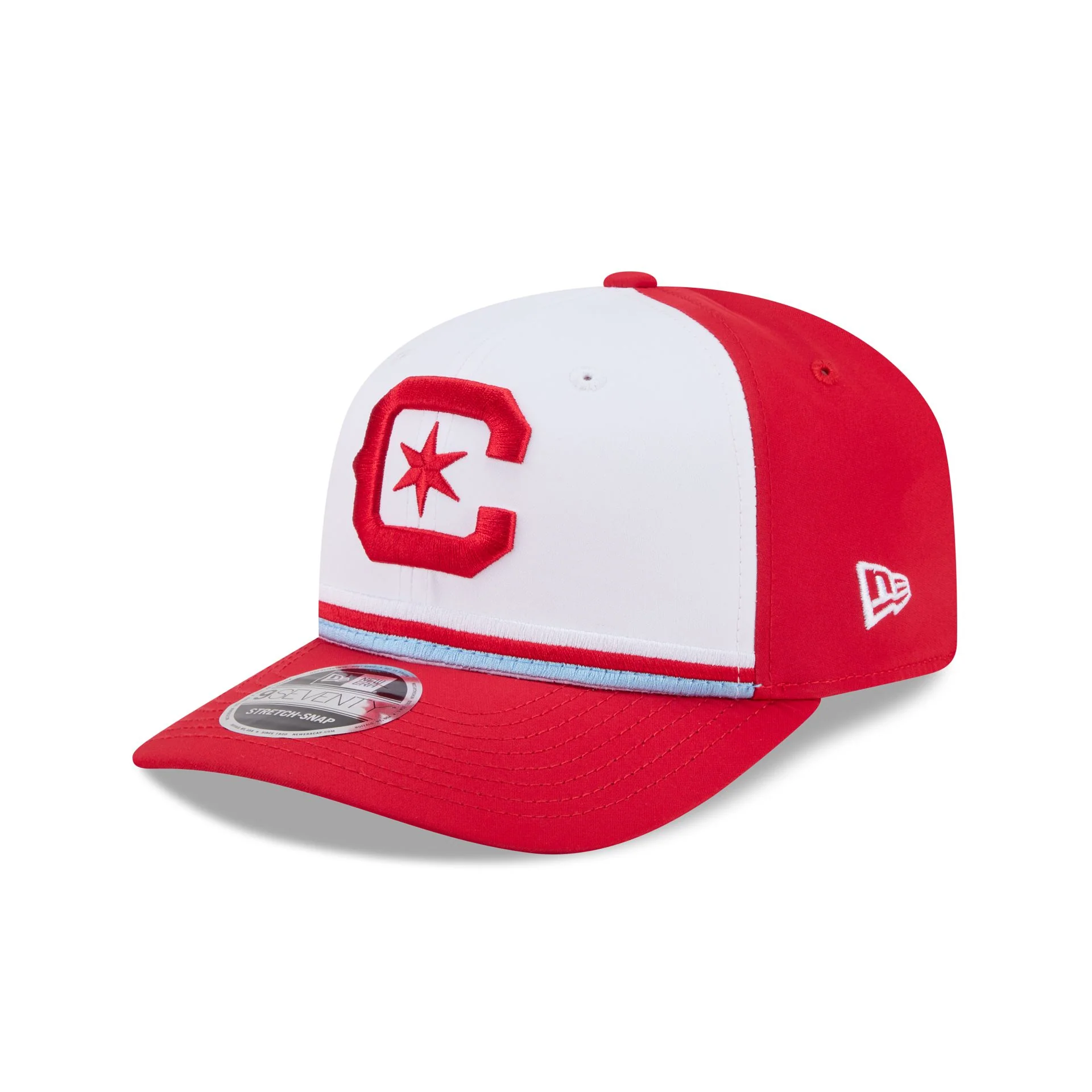 Chicago Fire 2026 Jersey Hook 9SEVENTY Stretch-Snap Hat - Image 3