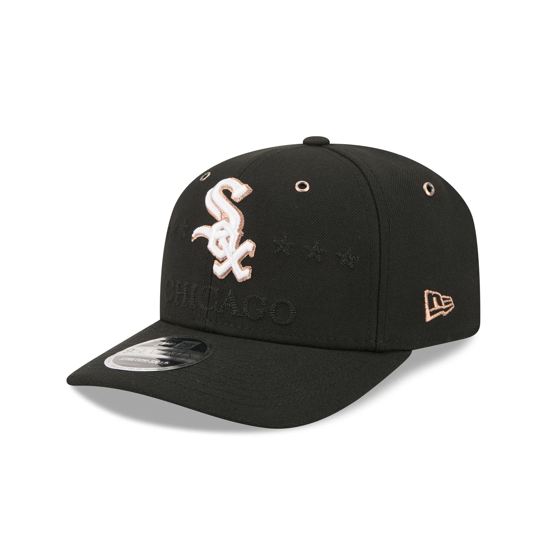 Chicago White Sox 2026 All-Star Game 9SEVENTY Stretch-Snap Hat - Image 3
