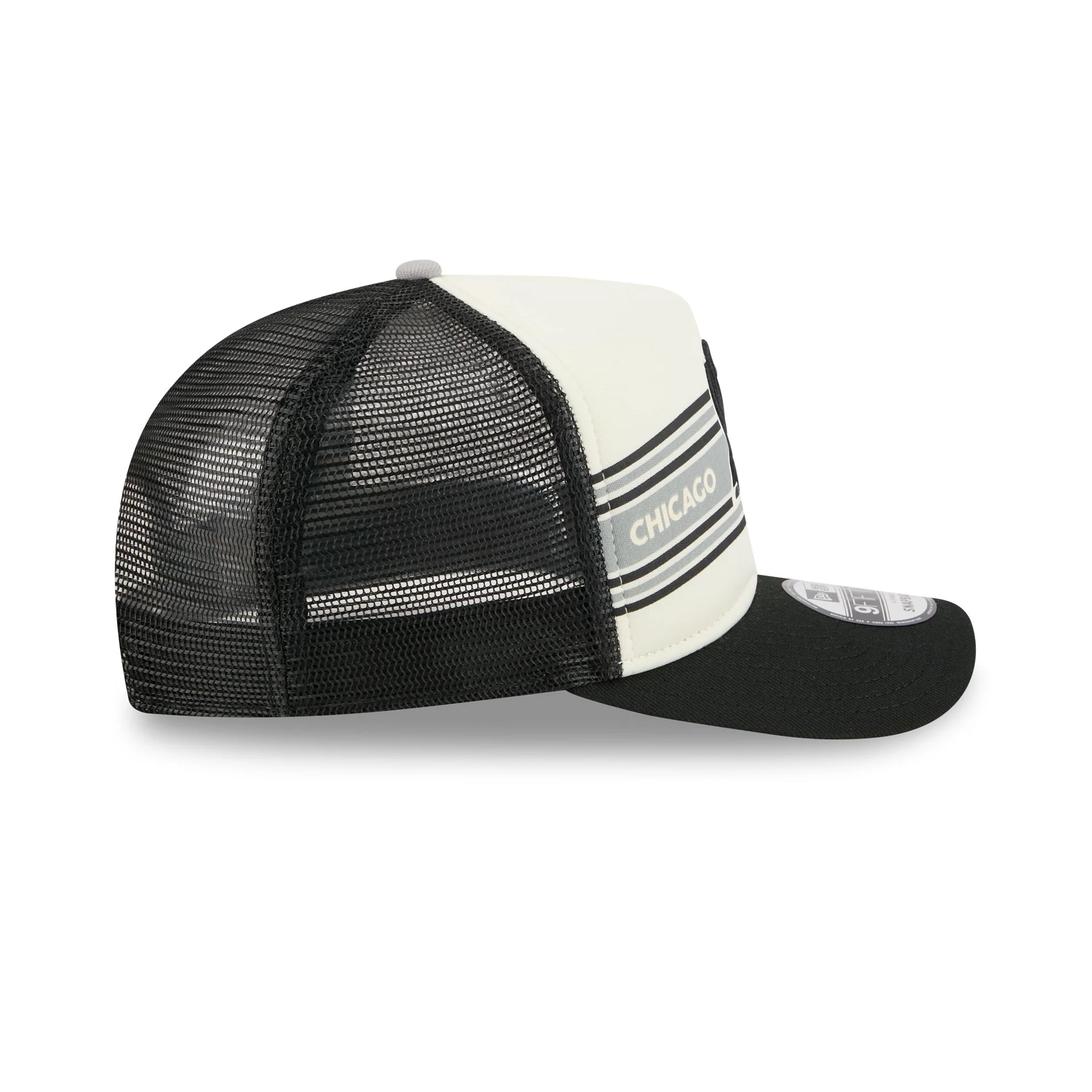 Chicago White Sox Banner 9FIFTY A-Frame Trucker Hat - Image 5