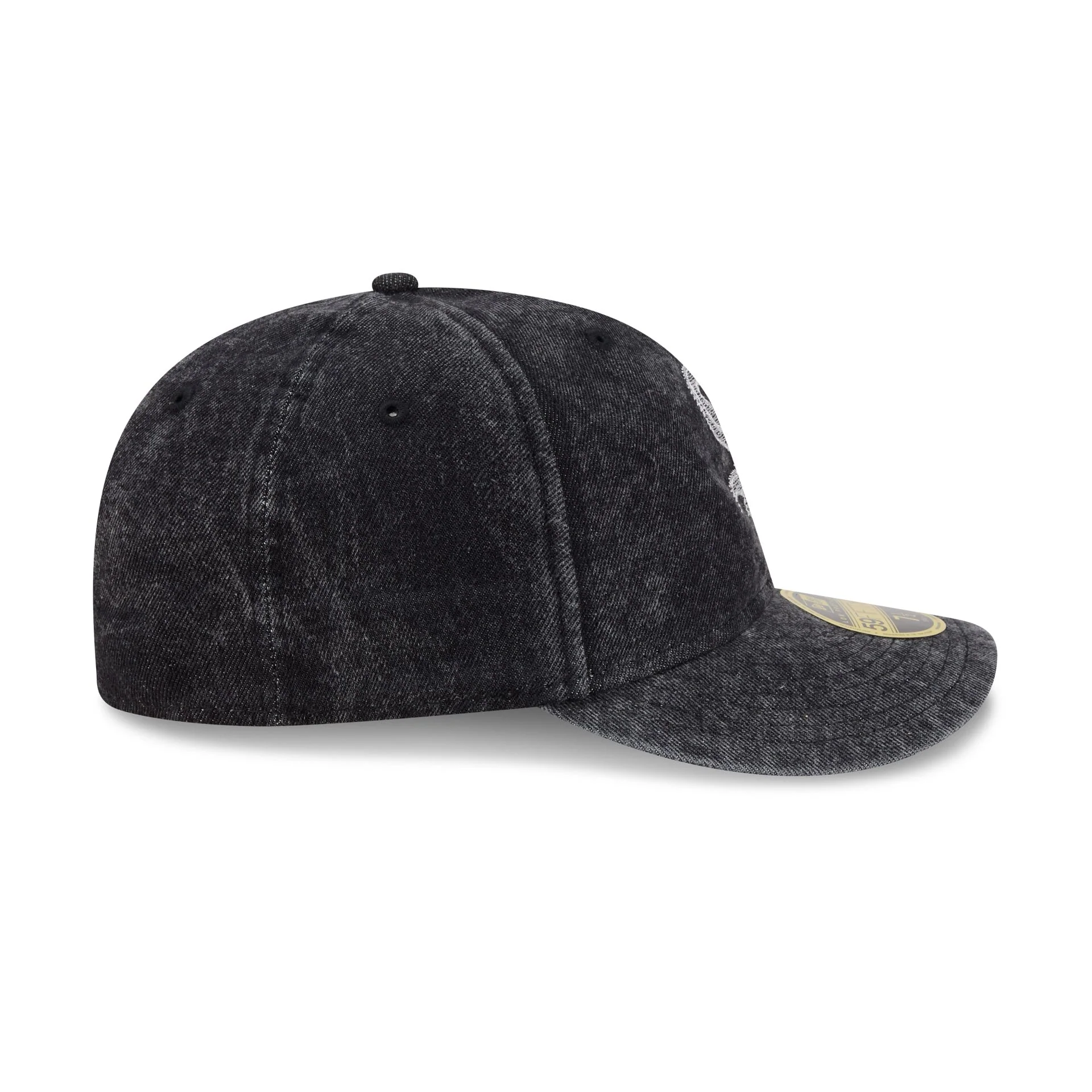 Chicago White Sox Black Denim Low Profile 59FIFTY Fitted Hat - Image 5