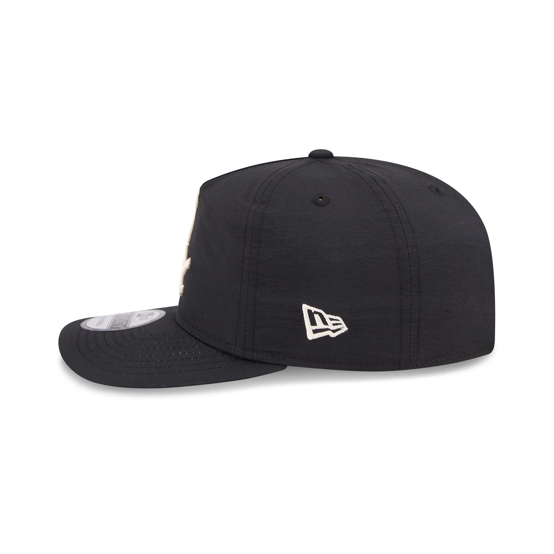 Chicago White Sox Black Nylon 19TWENTY Snapback Hat - Image 4