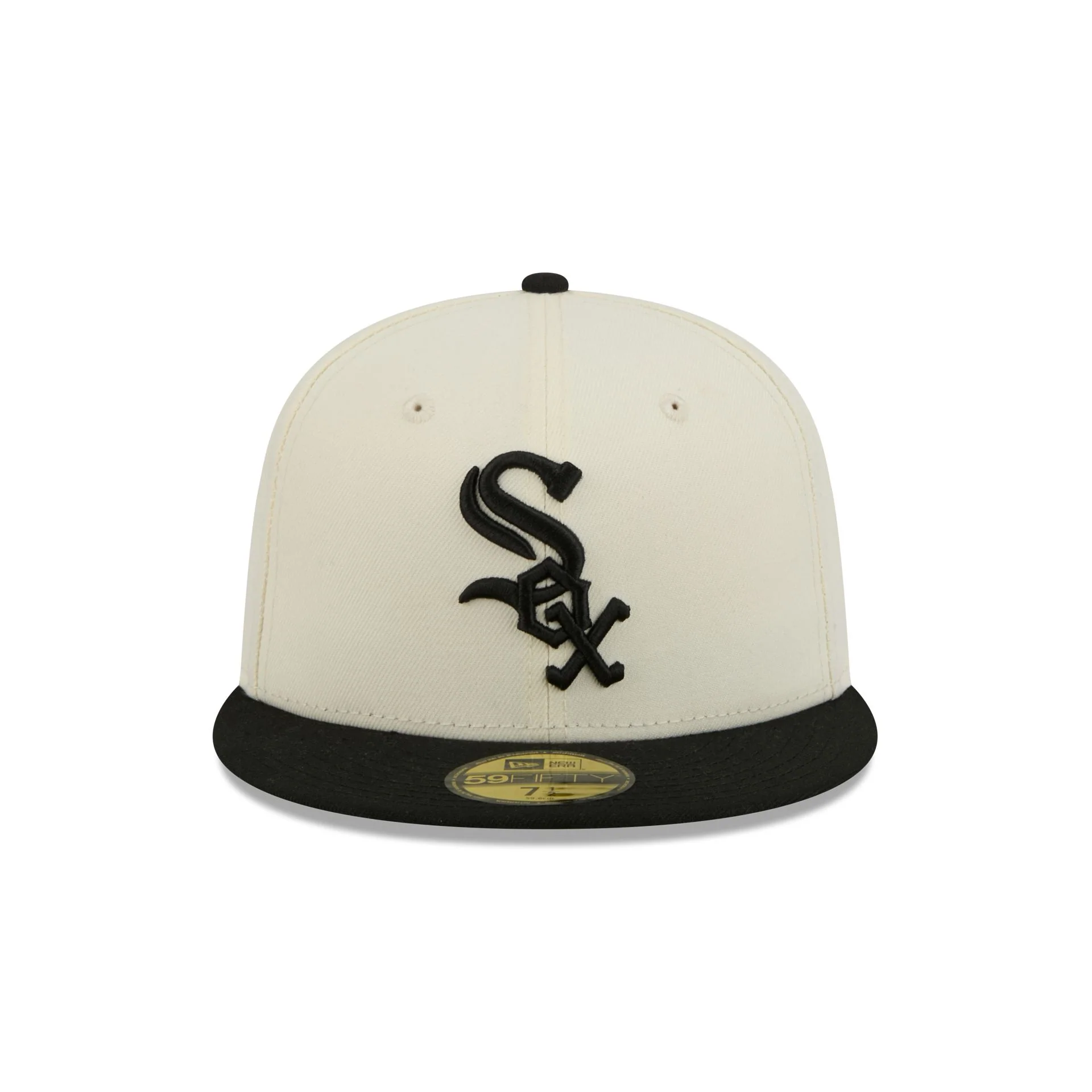 Chicago White Sox Chrome White Basic 59FIFTY Fitted Hat - Image 2