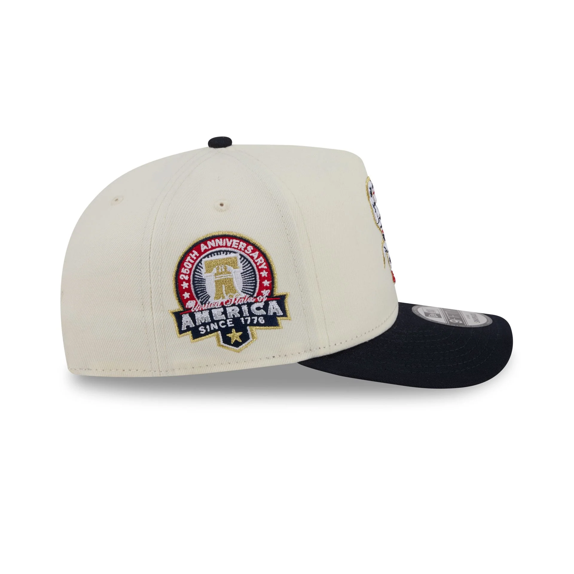 Chicago White Sox Chrome White Stars and Stripes 9FIFTY A-Frame Snapback Hat - Image 4