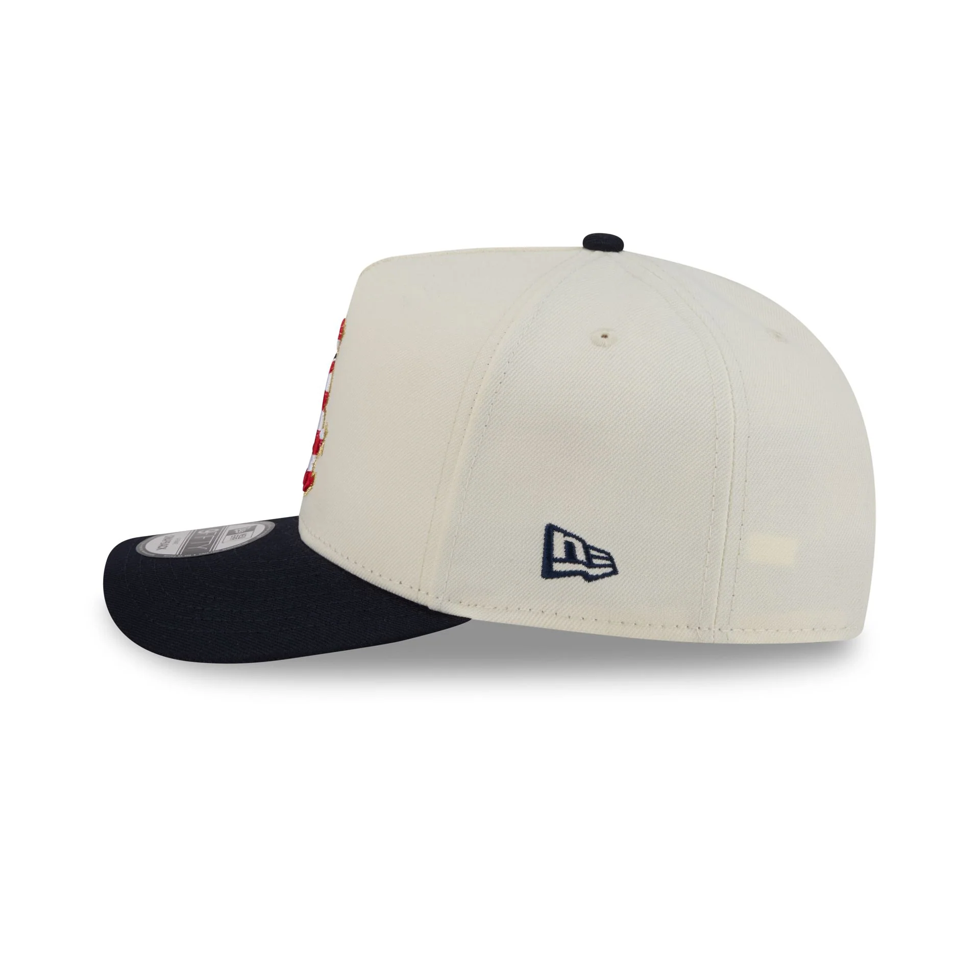 Chicago White Sox Chrome White Stars and Stripes 9FIFTY A-Frame Snapback Hat - Image 5