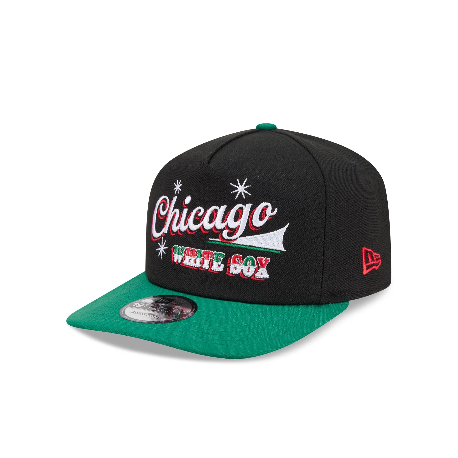 Chicago White Sox Cinco de Mayo Black 19TWENTY Adjustable Hat - Image 3