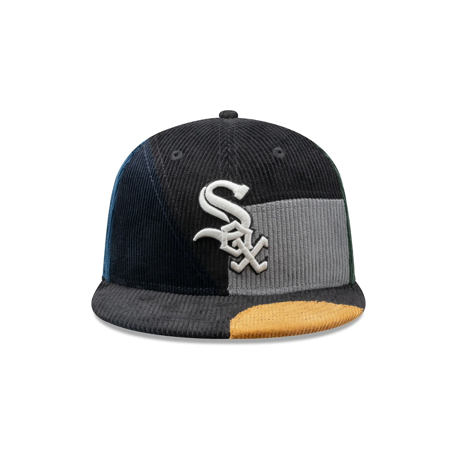 Chicago White Sox Corduroy Patchwork 59FIFTY Fitted Hat - Image 2