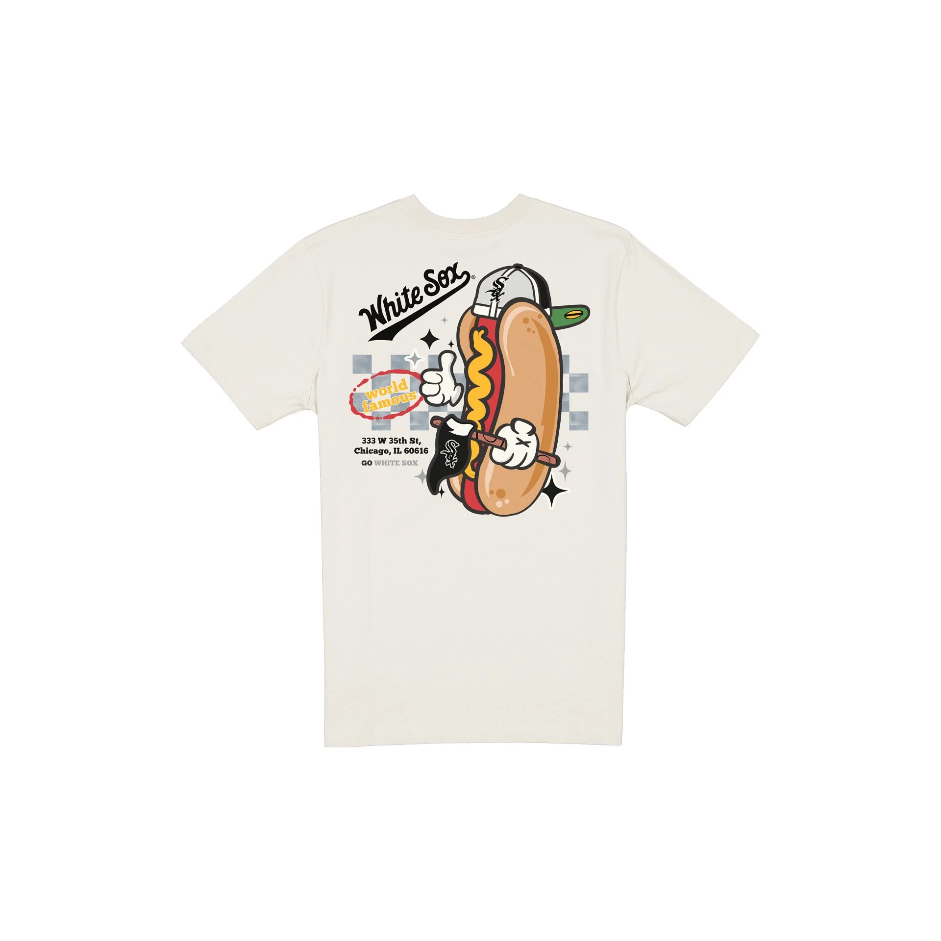 Chicago White Sox Game Day Ballpark Hot Dog T-Shirt - Image 2