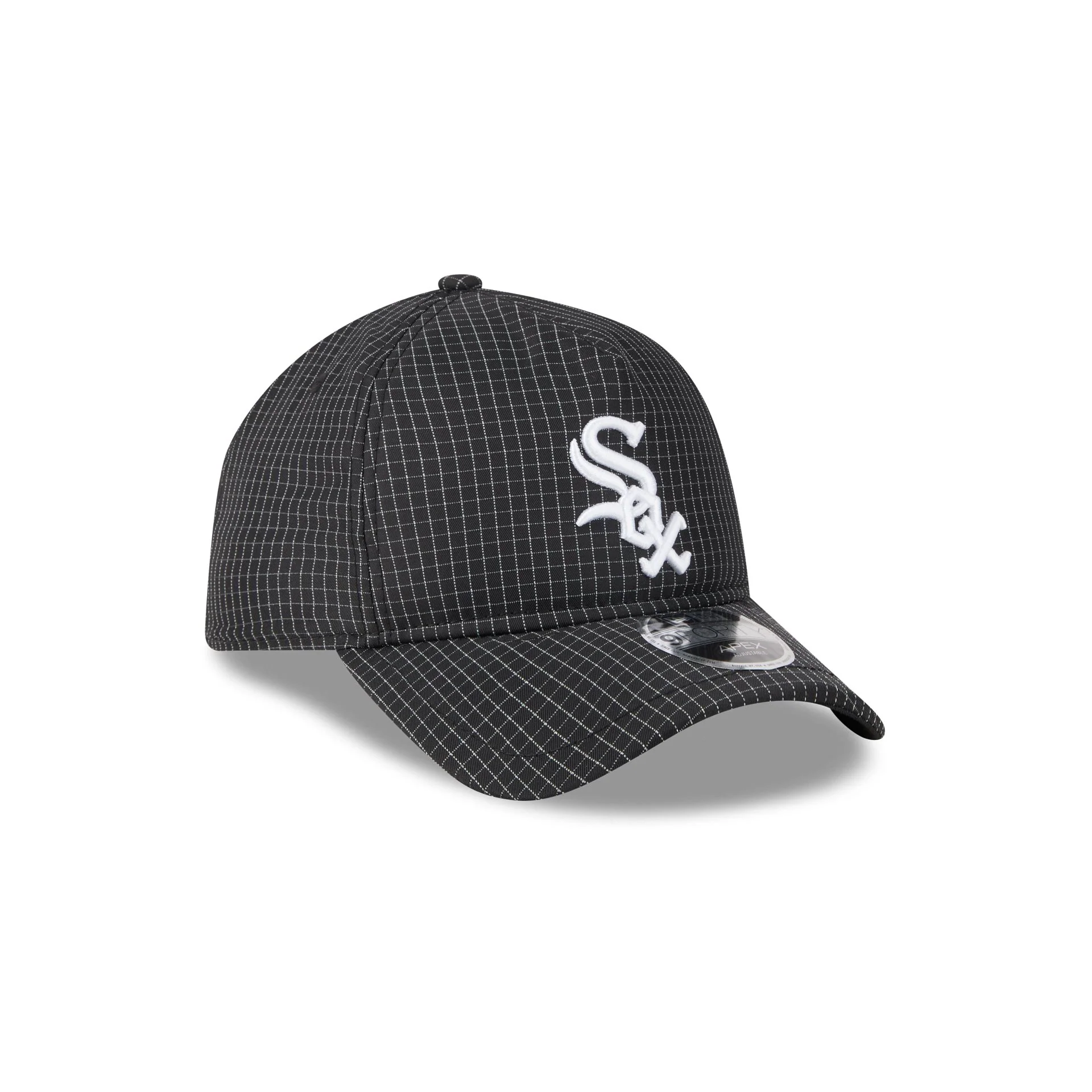 Chicago White Sox Grid 9FORTY APEX Snapback Hat - Image 3