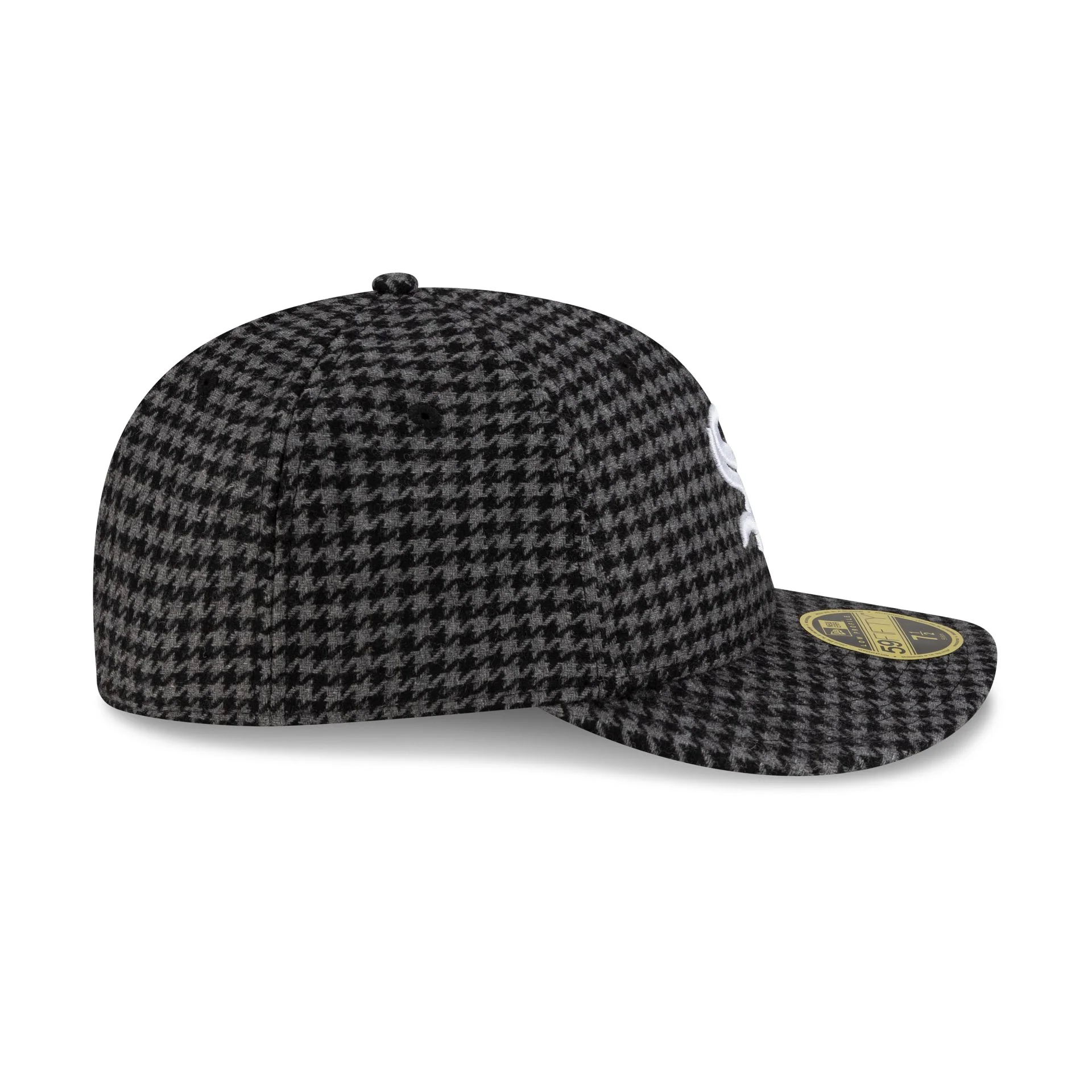 Chicago White Sox Houndstooth Low Profile 59FIFTY Fitted Hat - Image 5