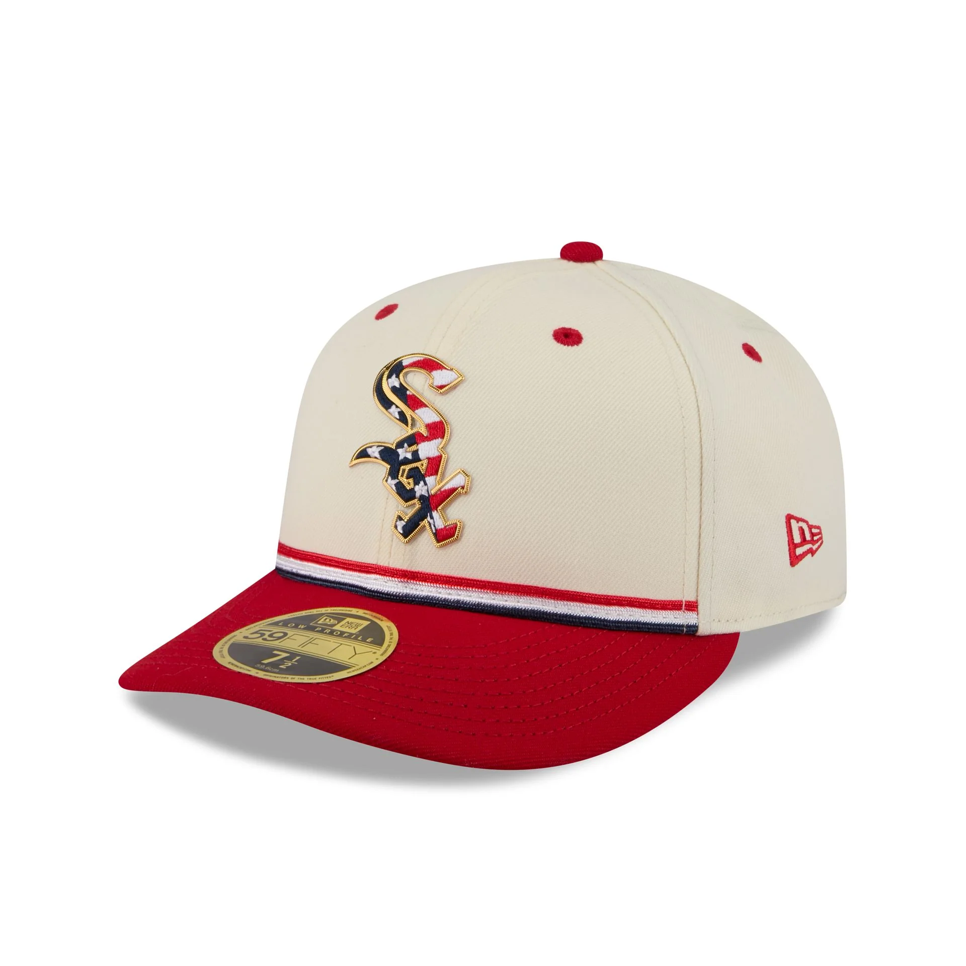 Chicago White Sox Independence Day 2026 Low Profile 59FIFTY Fitted Hat - Image 3