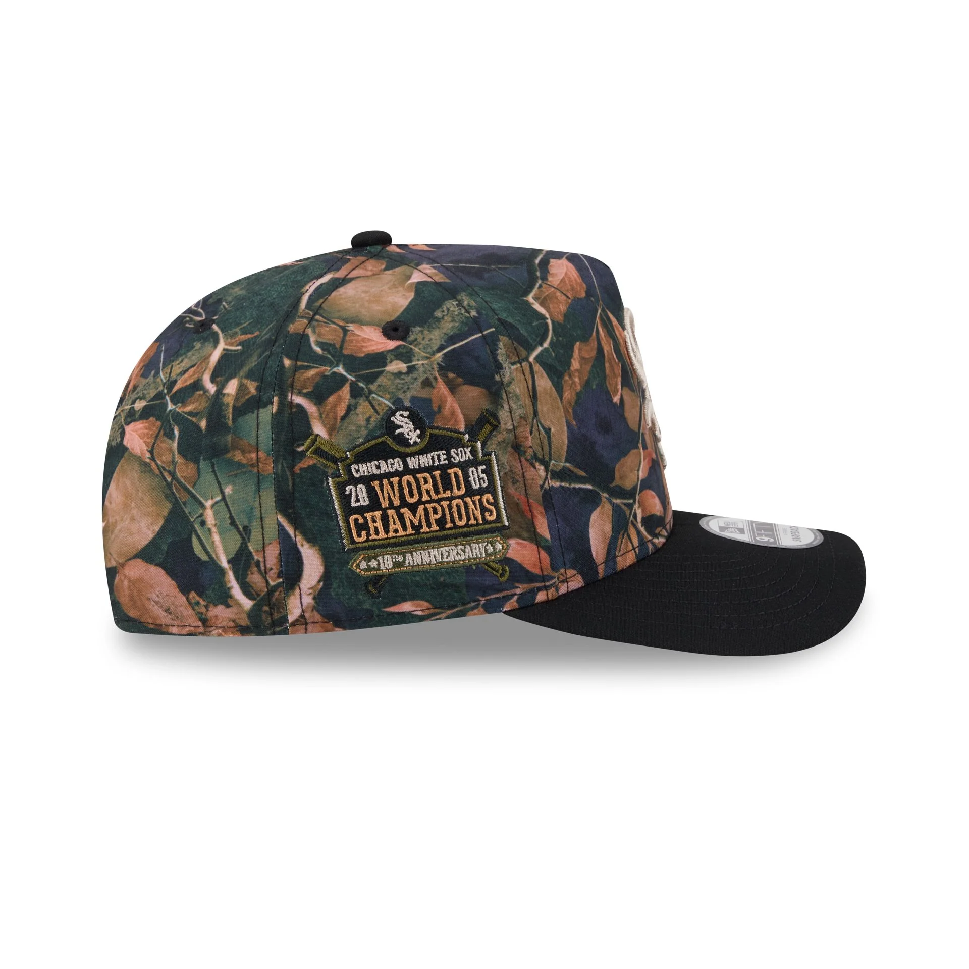 Chicago White Sox Leaves 9FIFTY A-Frame Snapback Hat - Image 4