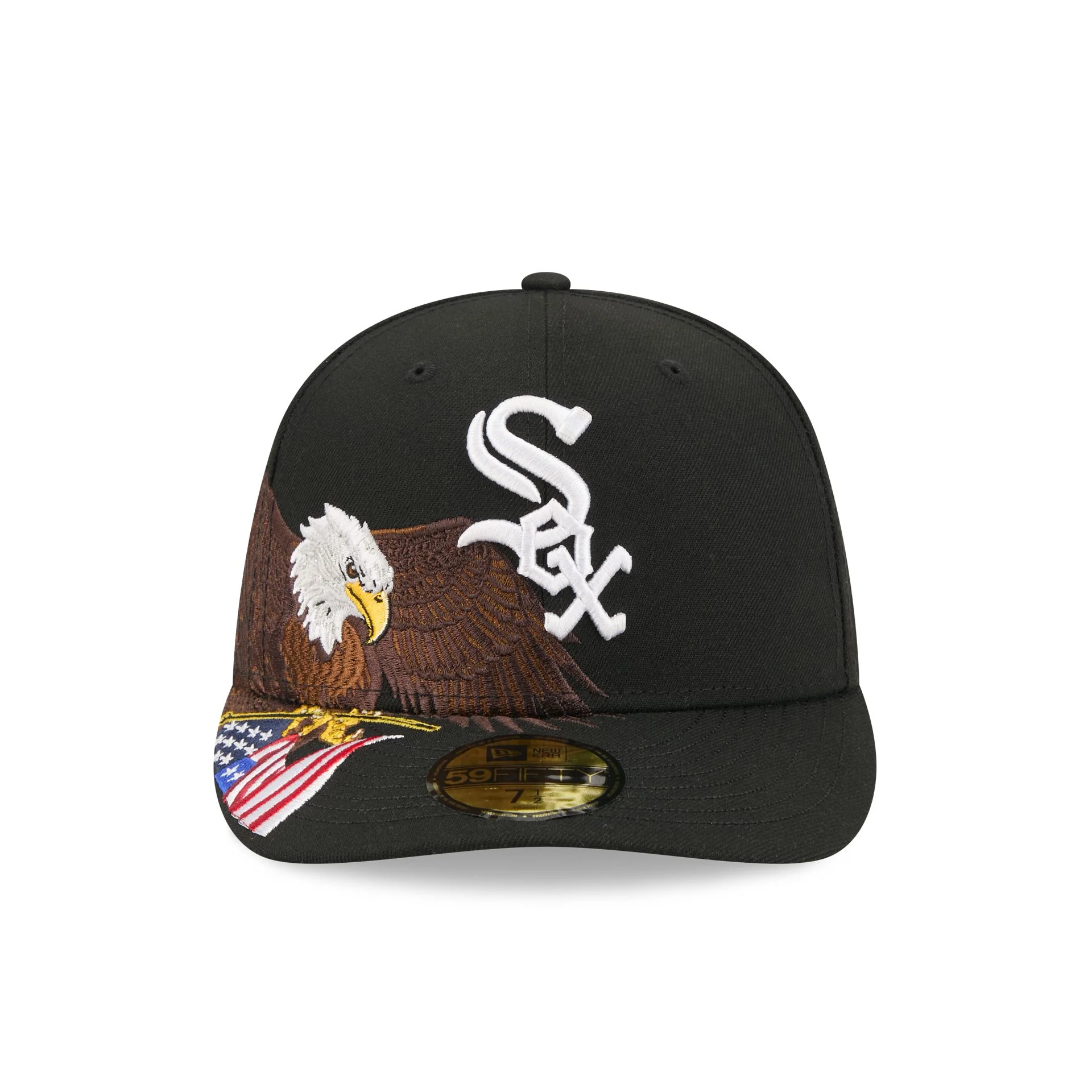Chicago White Sox Liberty Eagle 59FIFTY Fitted Hat - Image 2