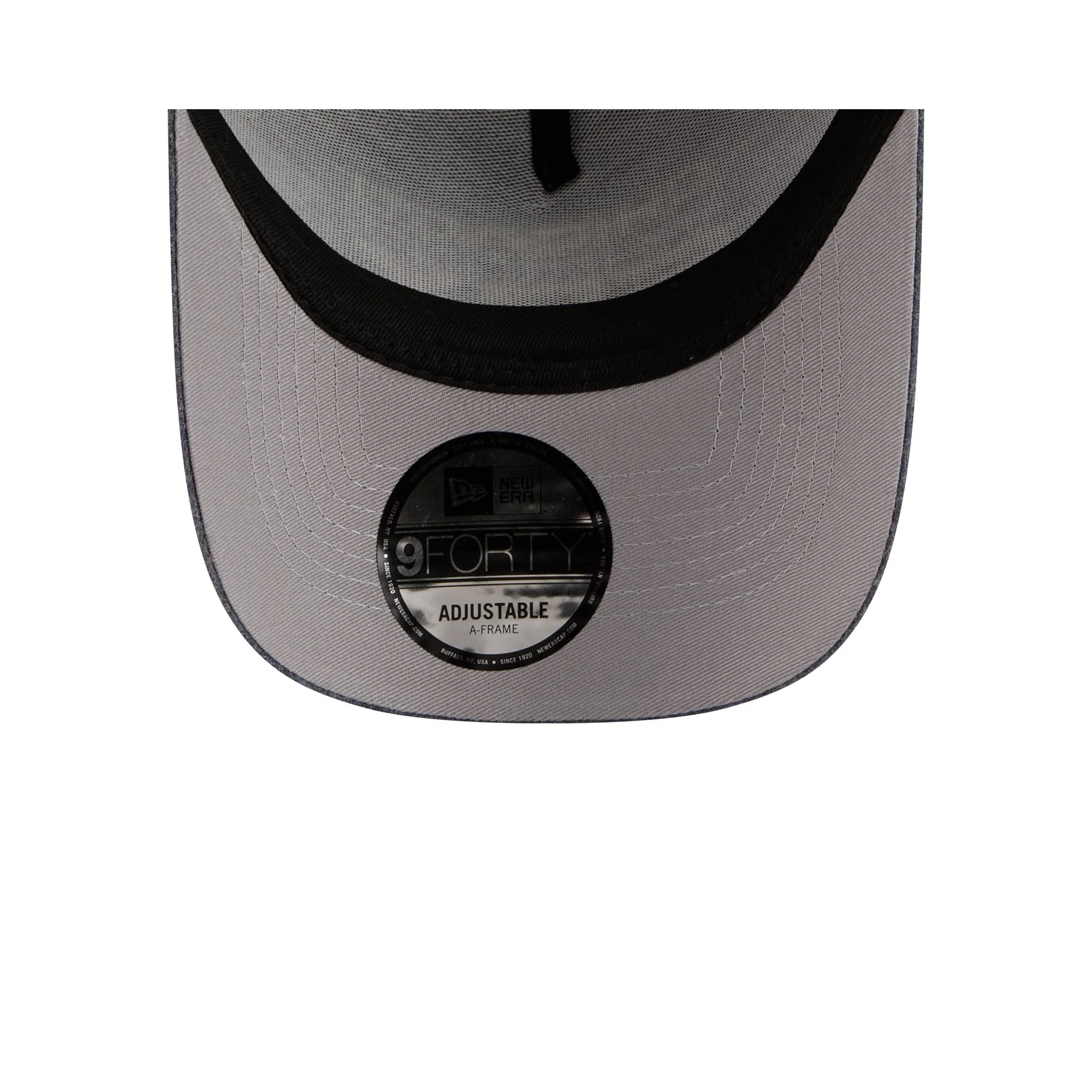 Chicago White Sox Navy Brushed Chambray 9FORTY A-Frame Trucker Hat - Image 7