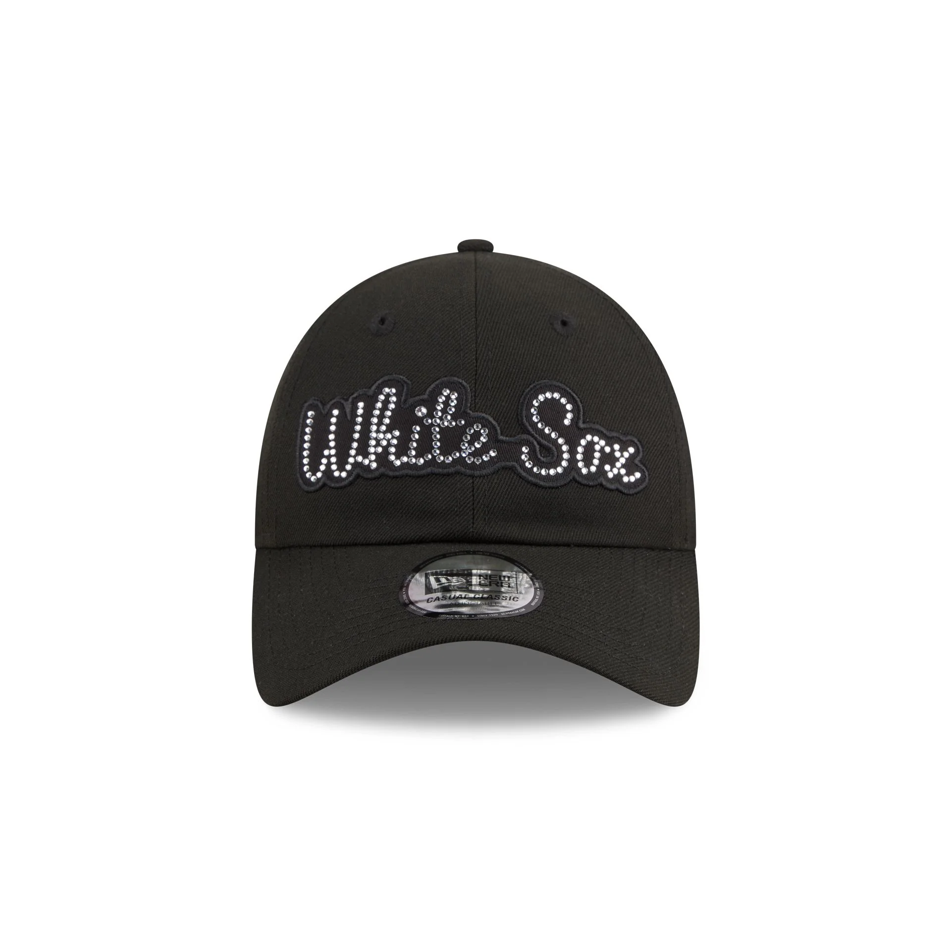 Chicago White Sox Rhinestone Script Casual Classic Adjustable Hat - Image 2