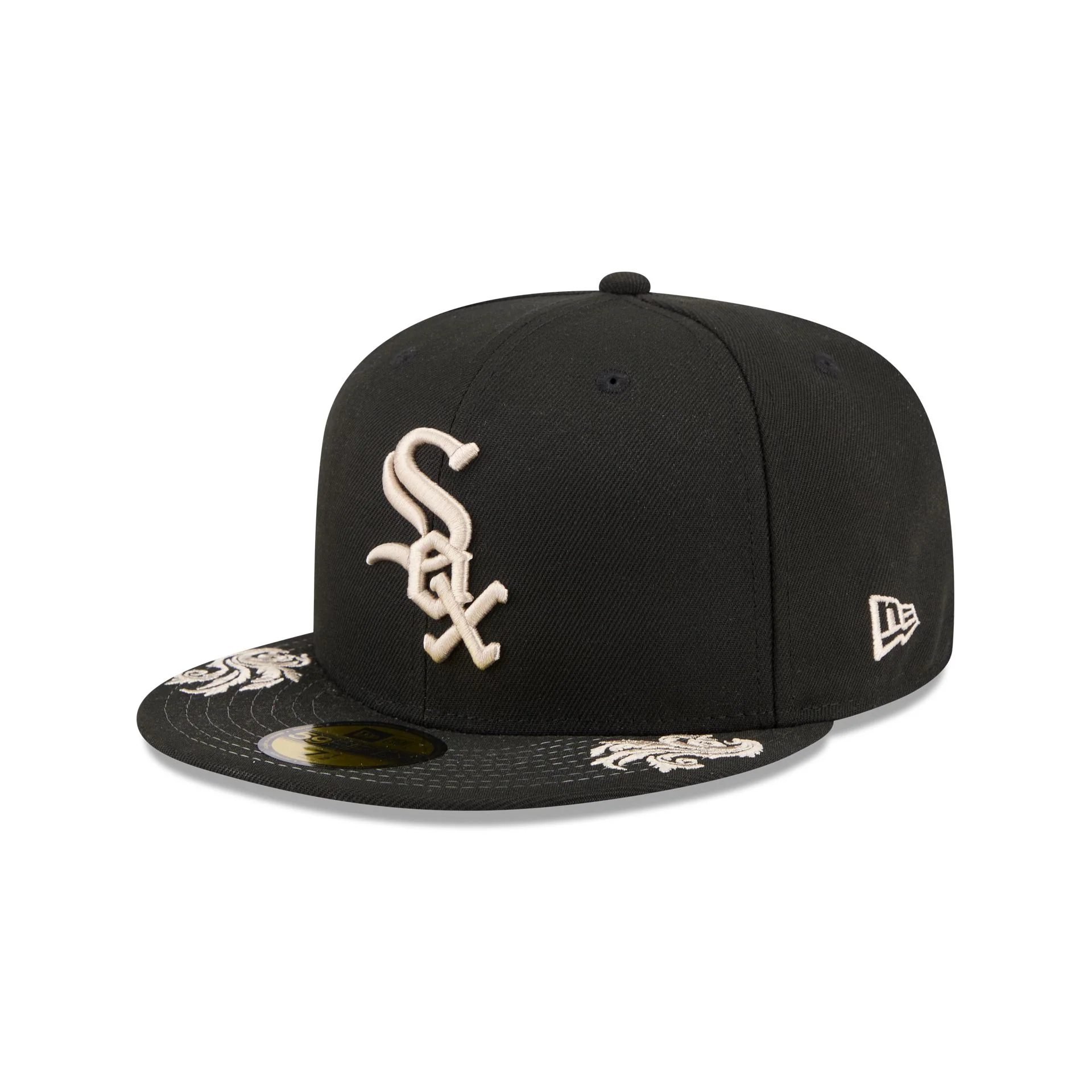 Chicago White Sox Script 59FIFTY Fitted Hat - Image 3