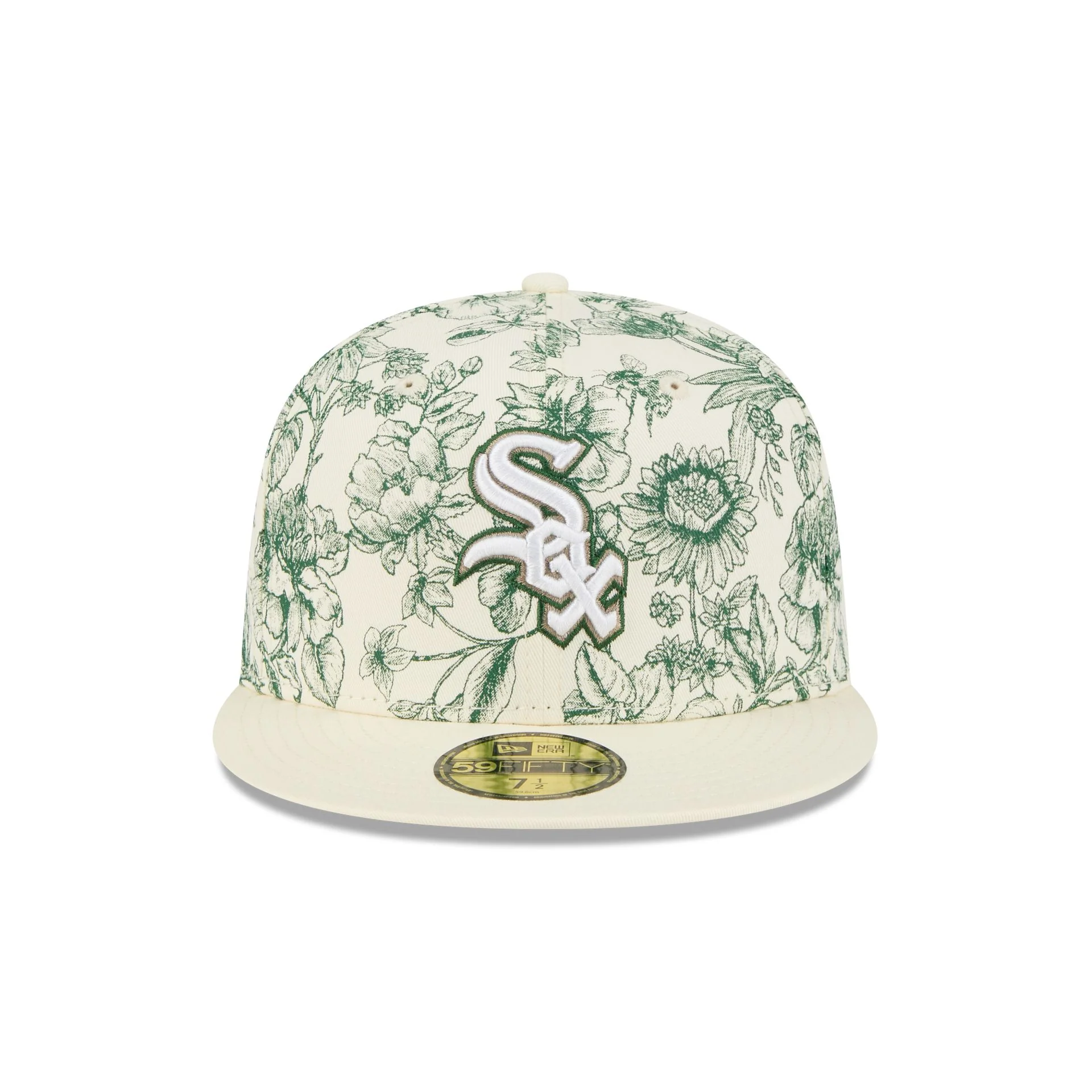 Chicago White Sox Spring Floral 59FIFTY Fitted Hat - Image 2
