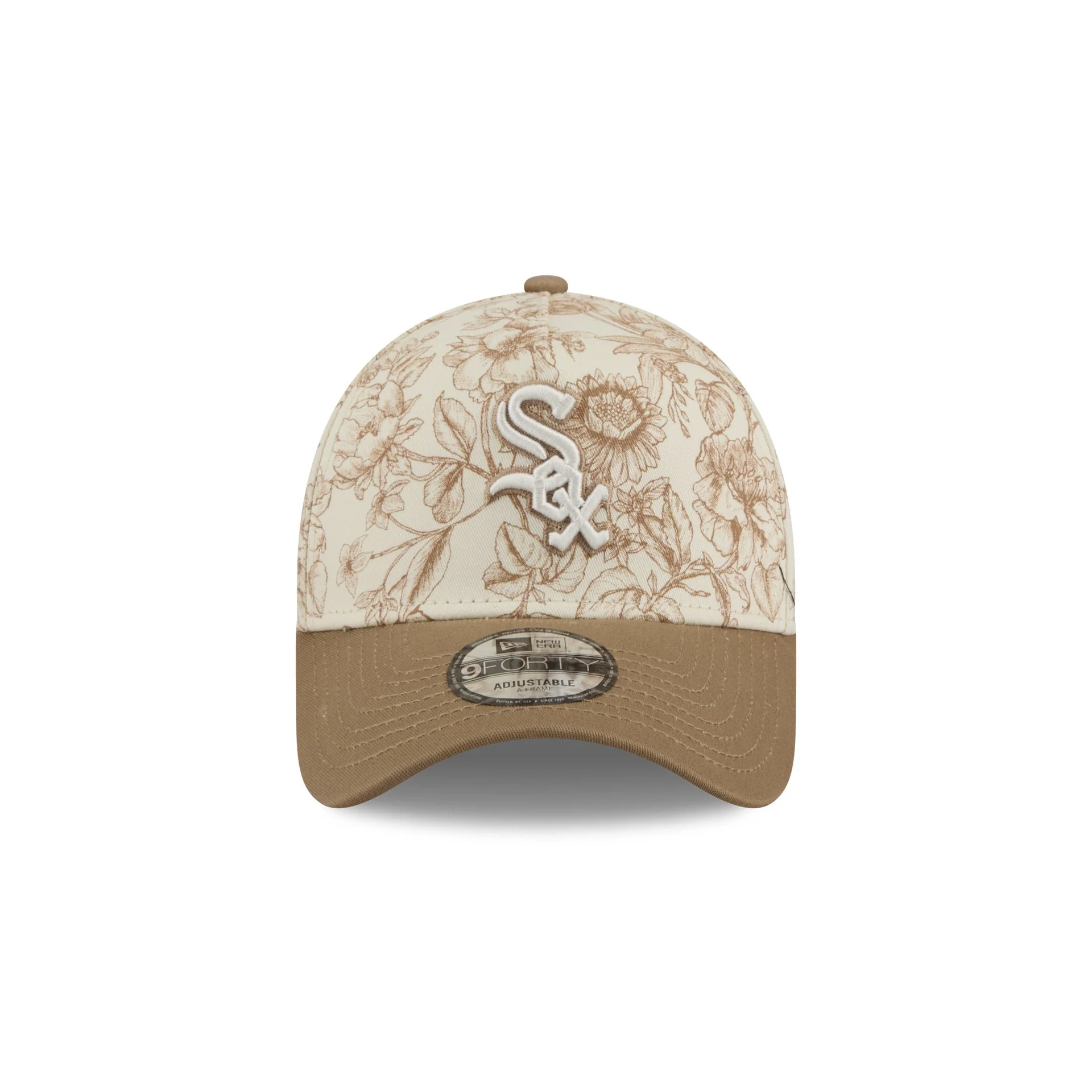 Chicago White Sox Spring Floral 9FORTY A-Frame Snapback Hat - Image 2