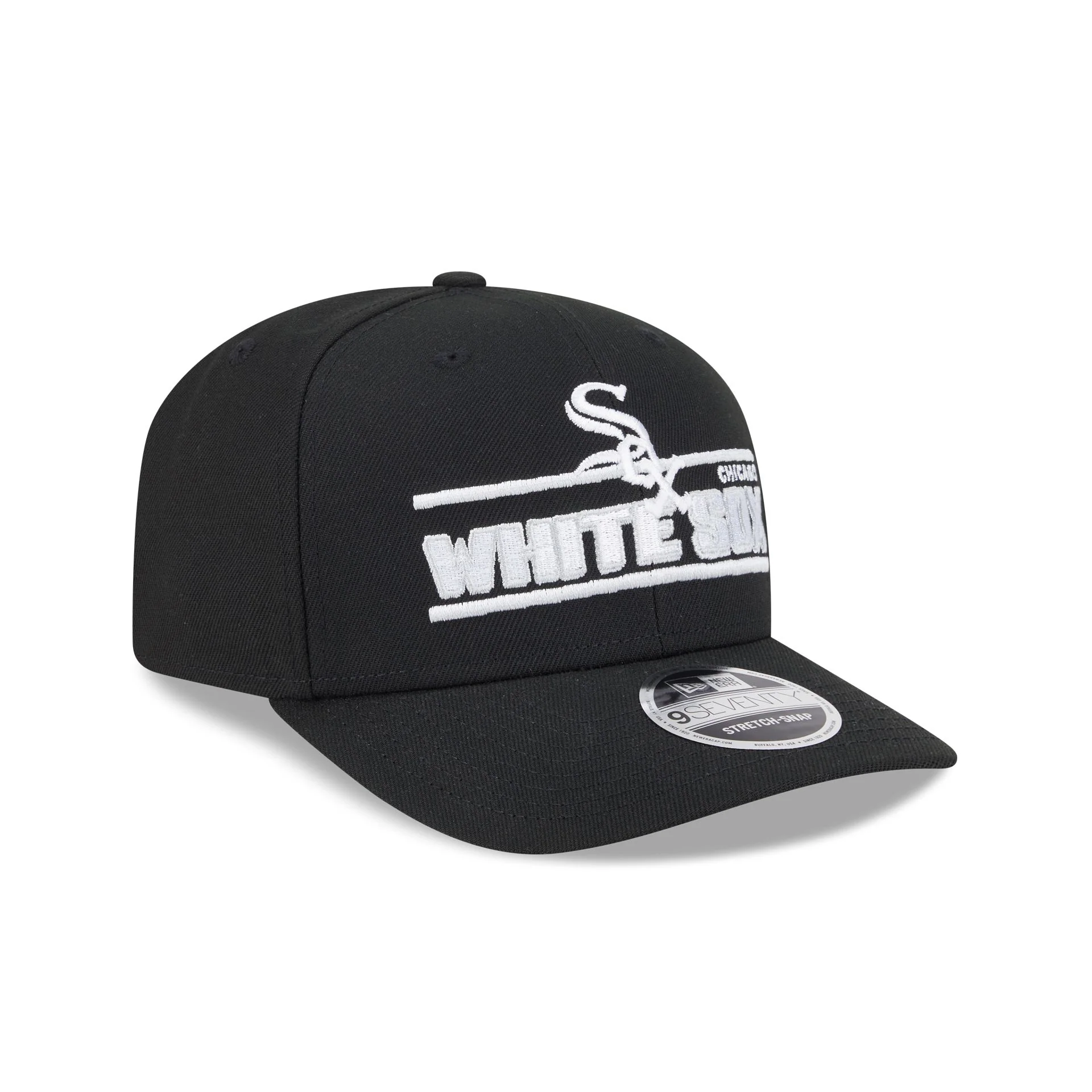 Chicago White Sox Stated 9SEVENTY Stretch-Snap Hat - Image 3