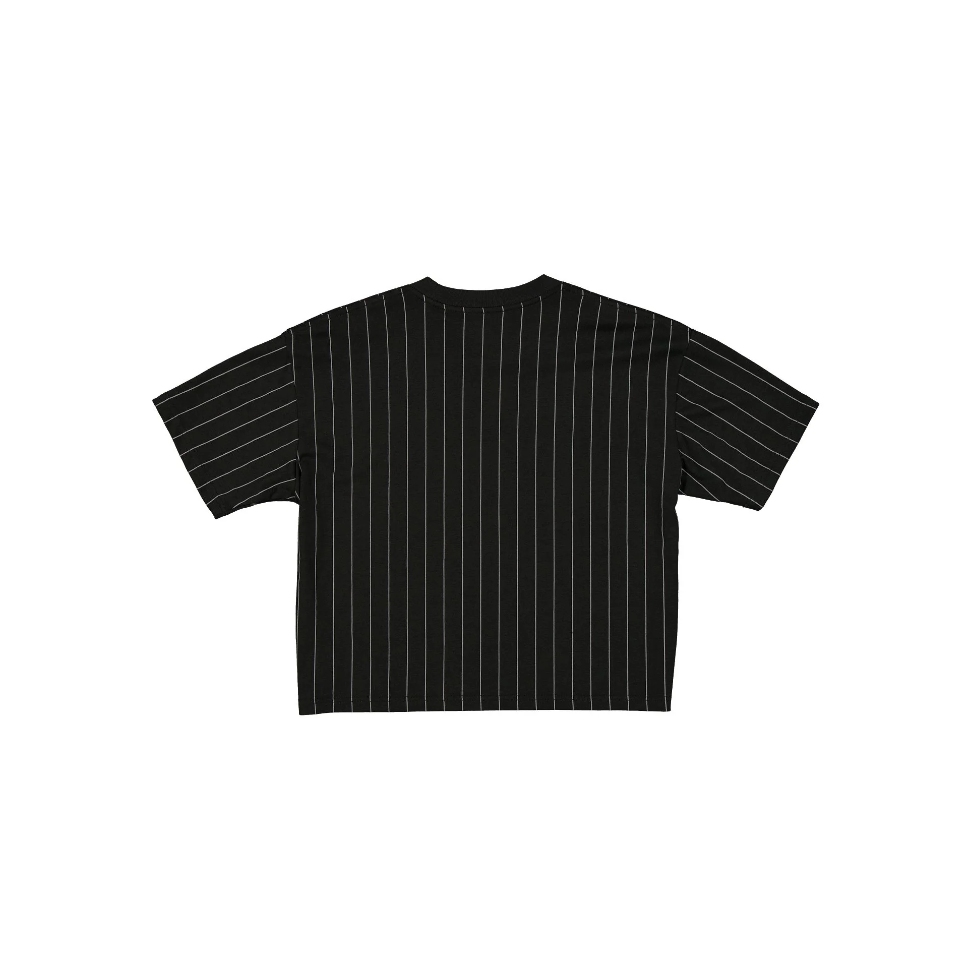 Chicago White Sox Throwback Women's Cropped Pinstripe T-Shirt - Image 3