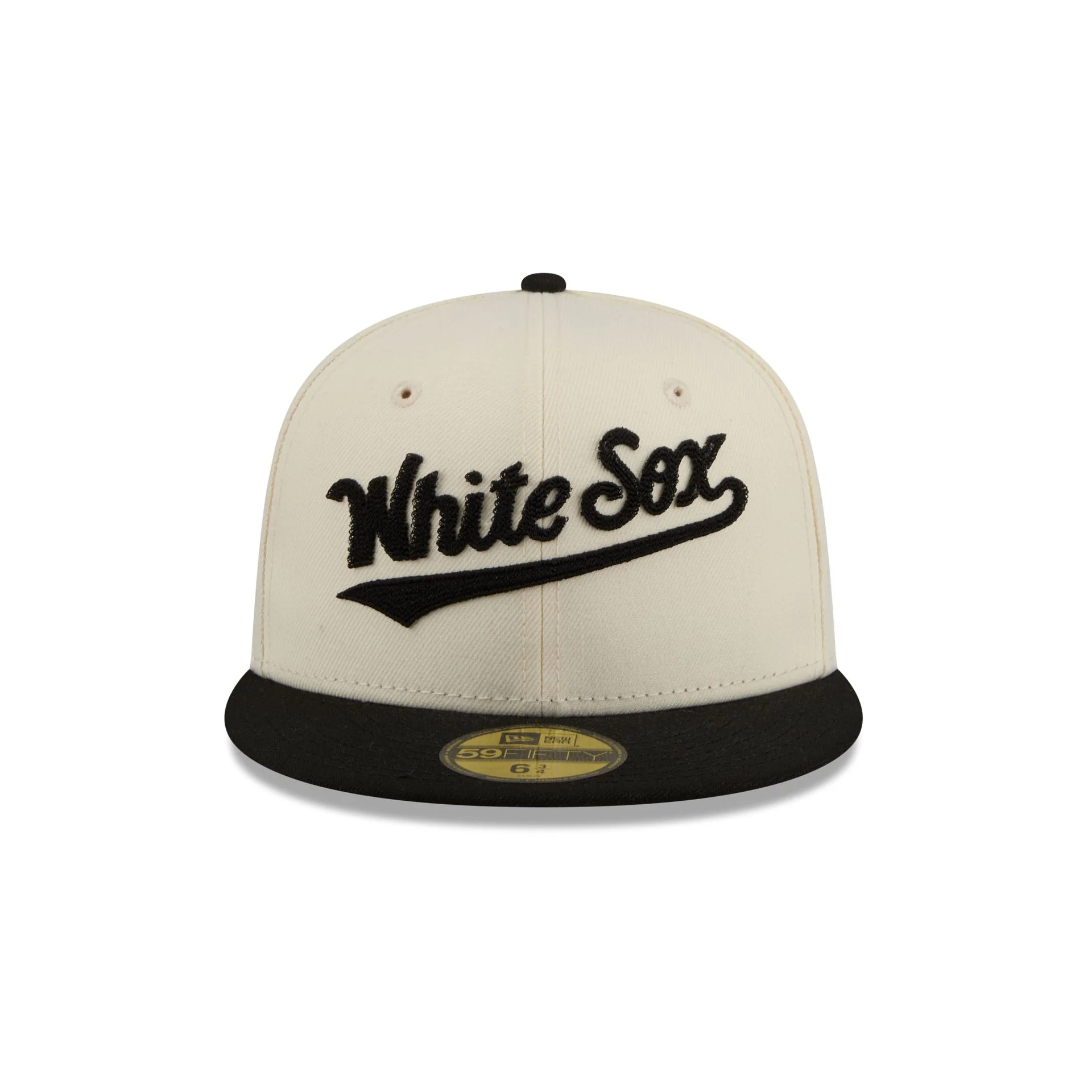 Chicago White Sox Two Tone Stitch 59FIFTY Fitted Hat - Image 2