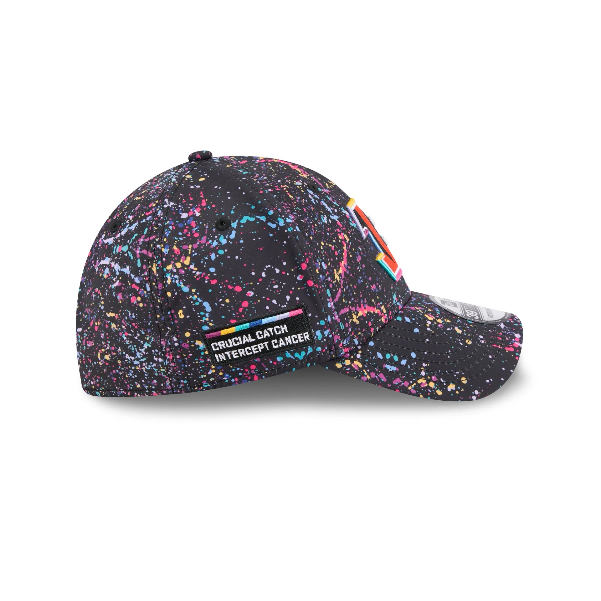 Cincinnati Bengals 2025 Crucial Catch 39THIRTY Stretch Fit Hat - Image 4